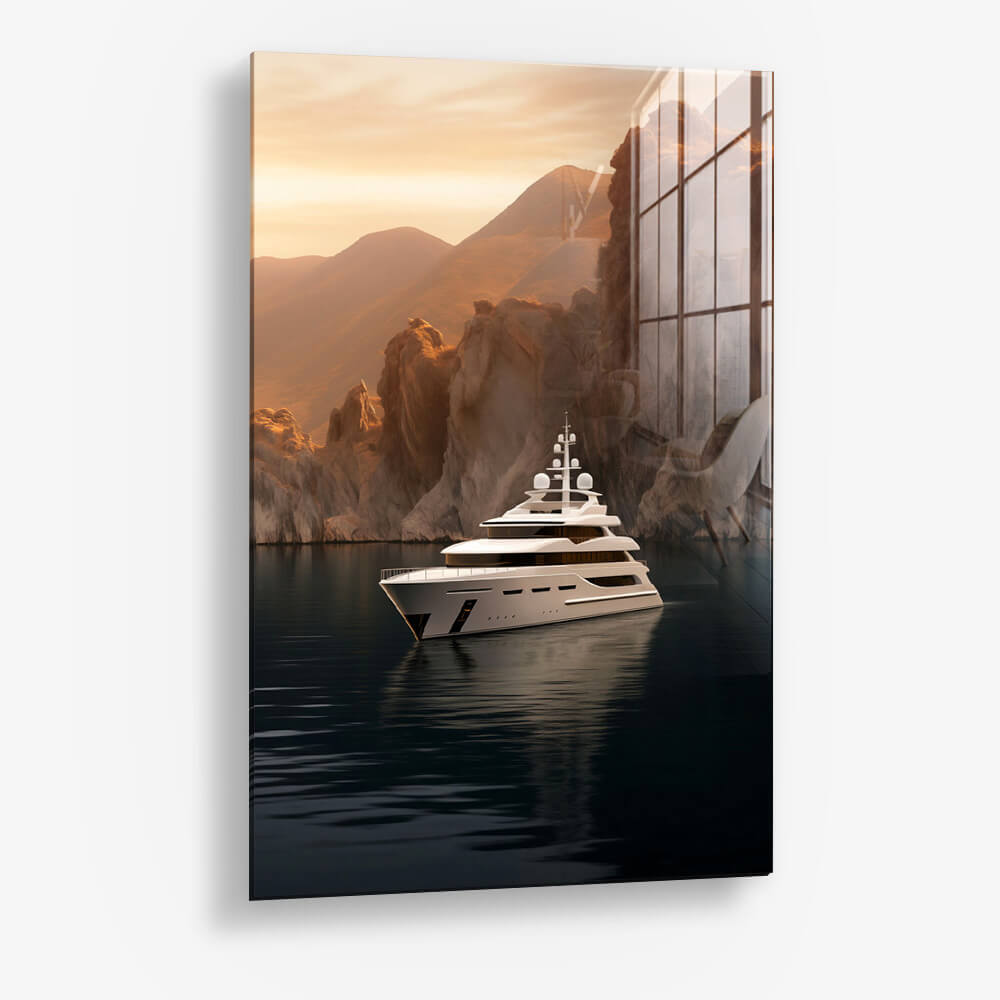 Sunset Yacht – Vidrio