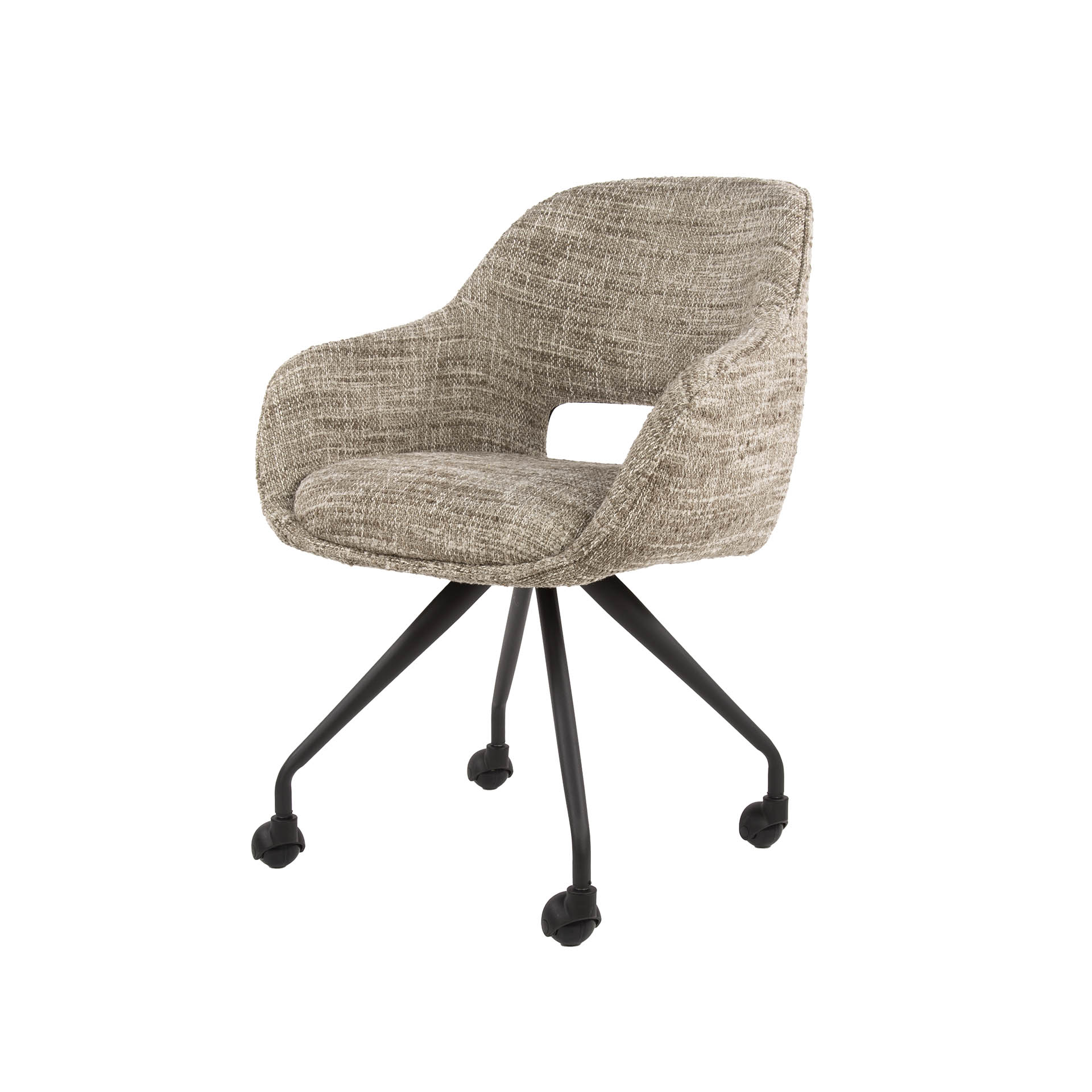 Sillón ruedas muelles VPE2 / Águila color arena