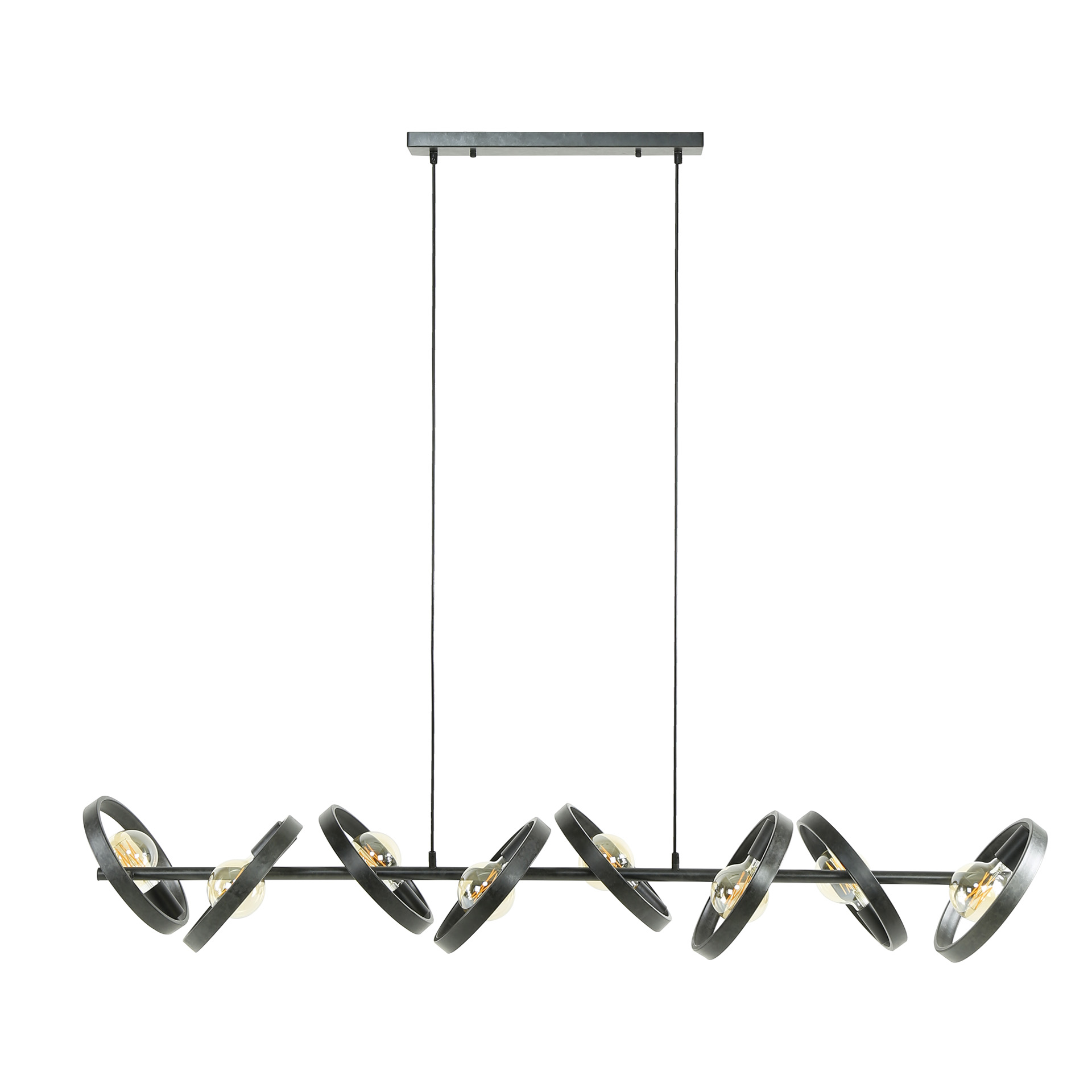 Hanging lamp 8L hover / Charcoal