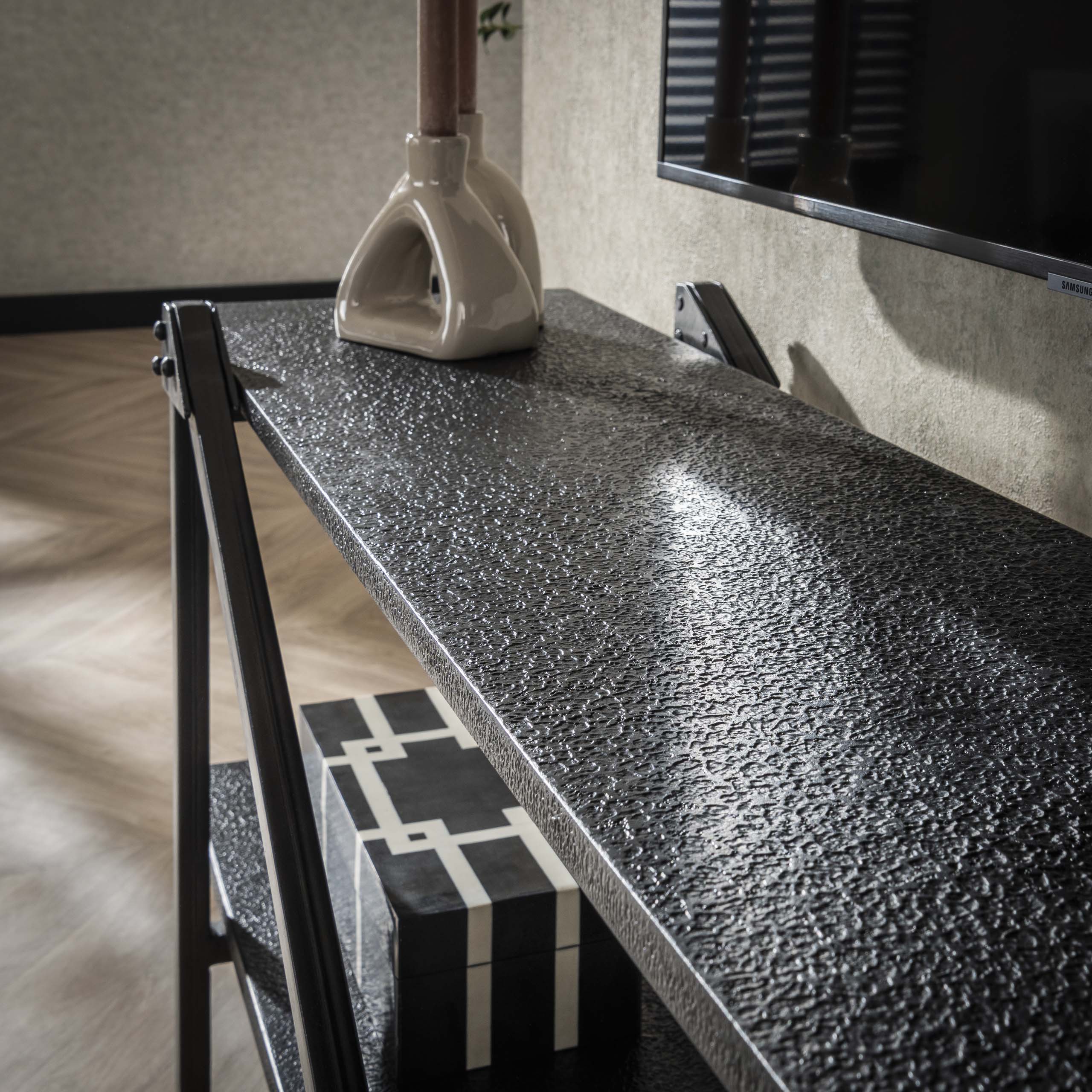 Mueble TV Piega 140 cm - Gris