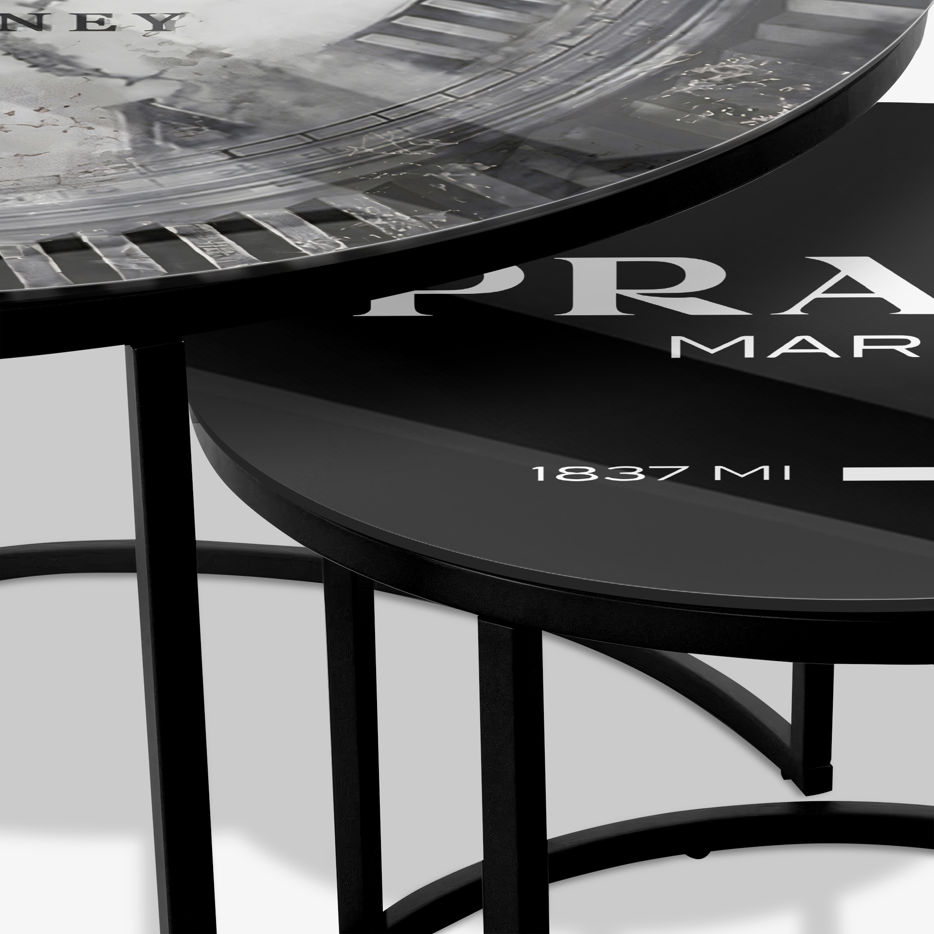 Mesa de centro Negro - Luxury Life II