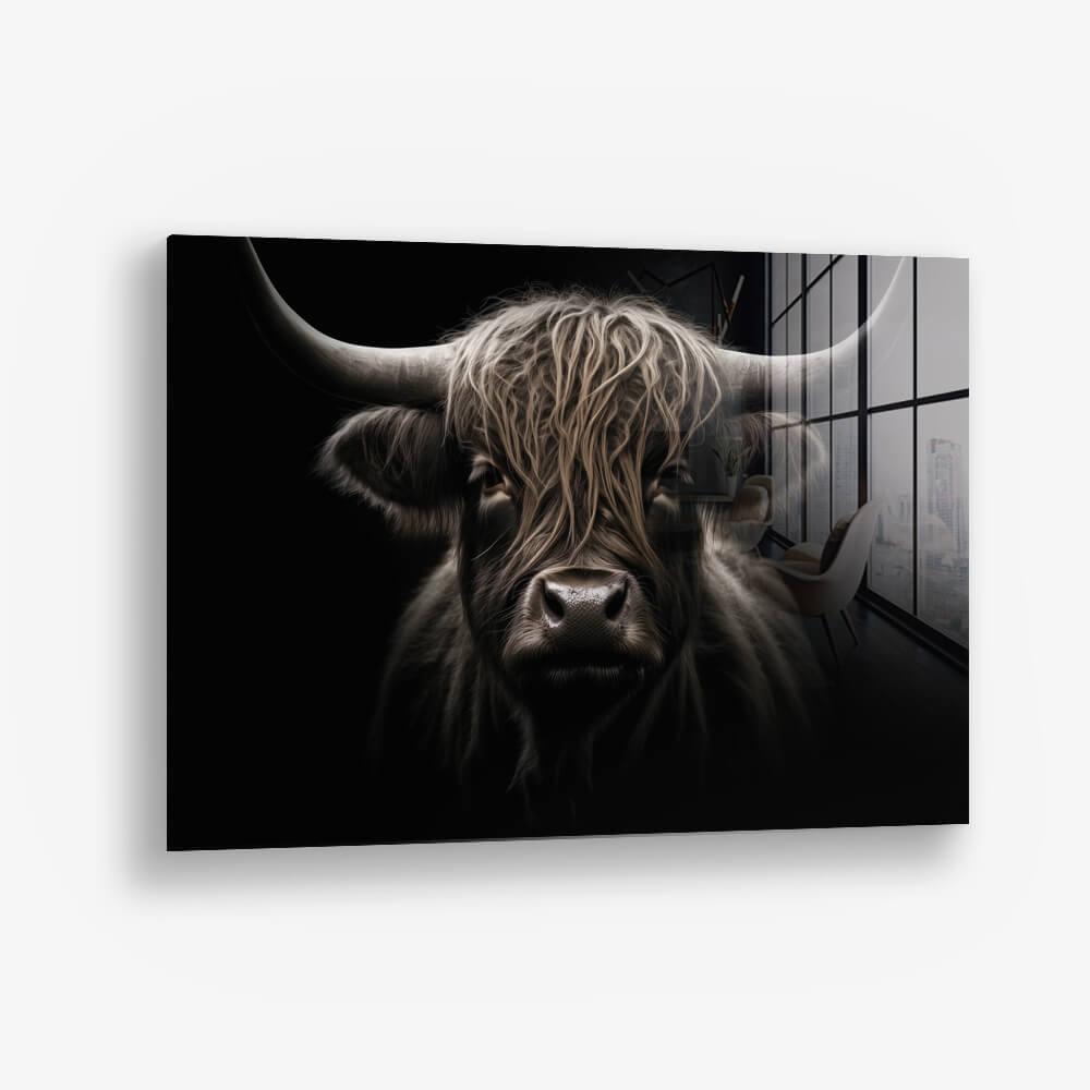 Muscox Face – Vidrio