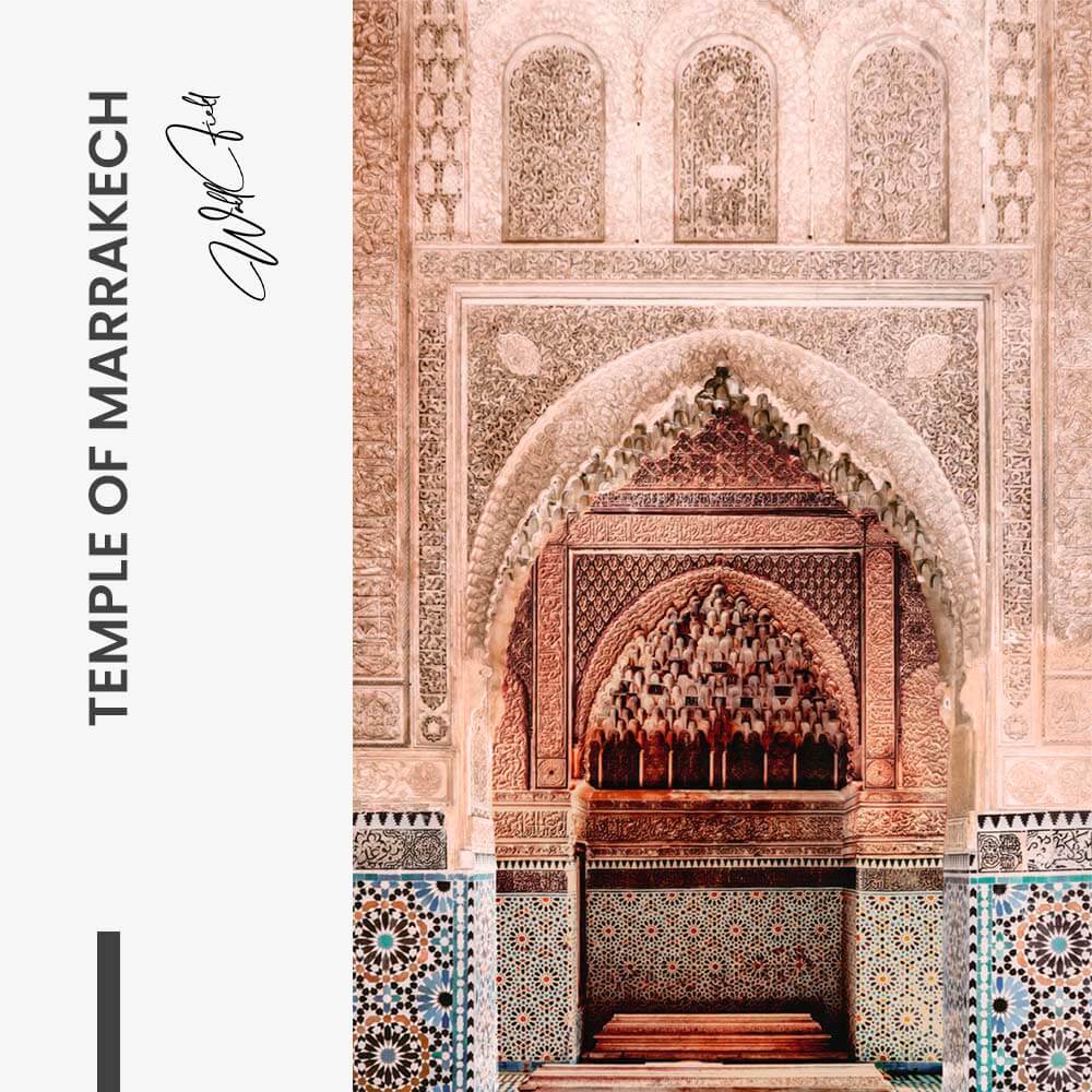 Temple Of Marrakech – Vidrio
