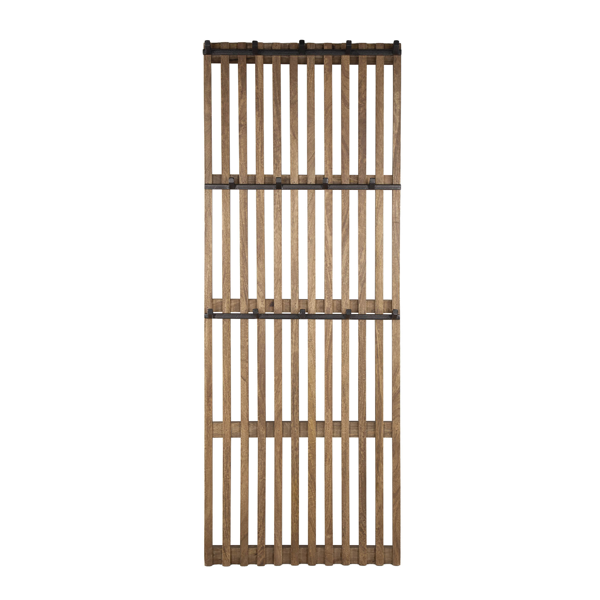 Perchero 14 ganchos tweak / Mango macizo color arena