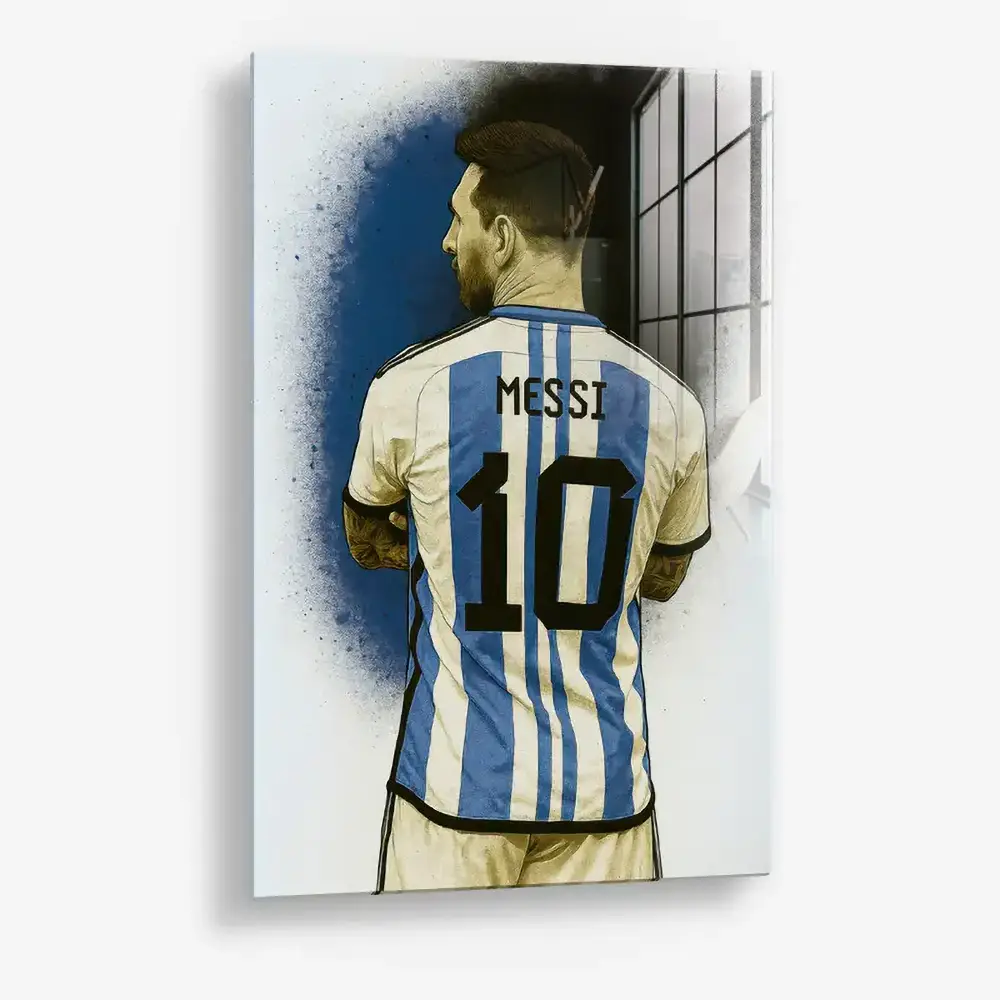 Lionel Messi II – Glass