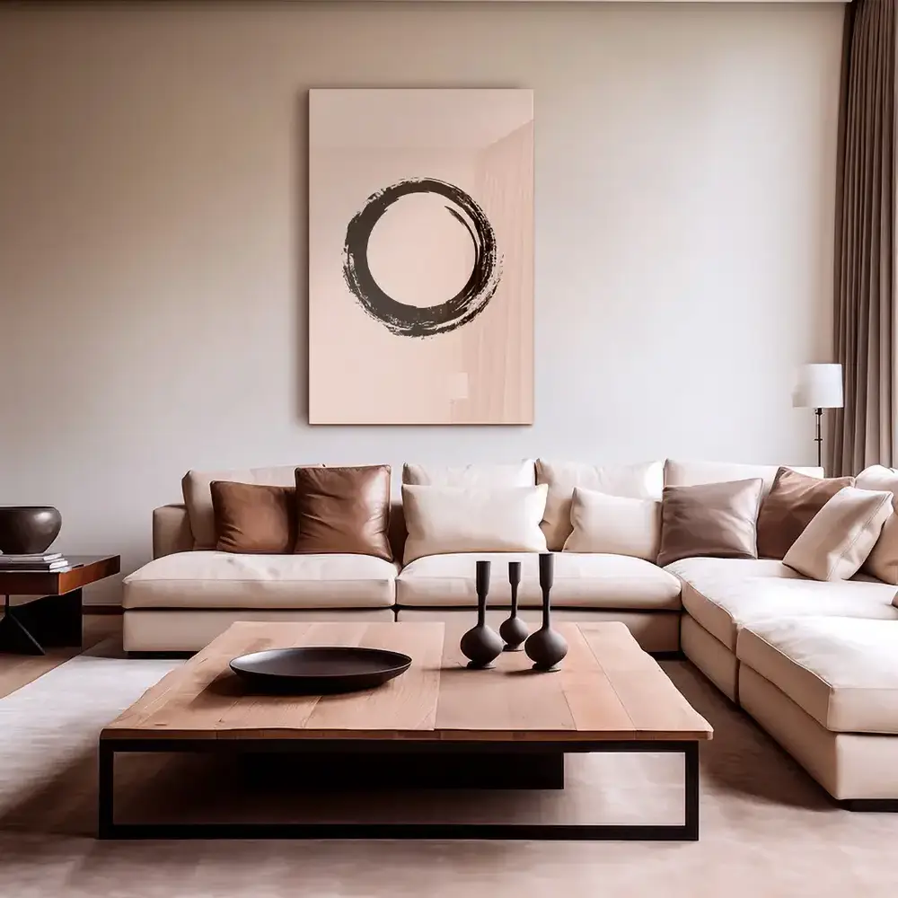 Circle of Stillness I – Vidrio