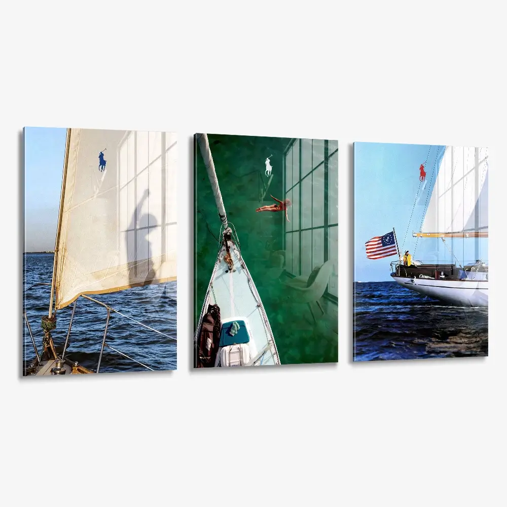 Bundle: "RL Boat" (3x) – Glass