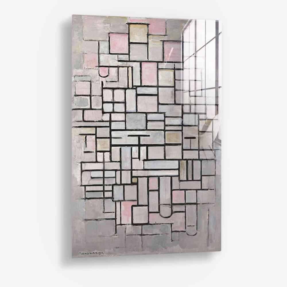 Piet Mondriaan IV - Vidrio