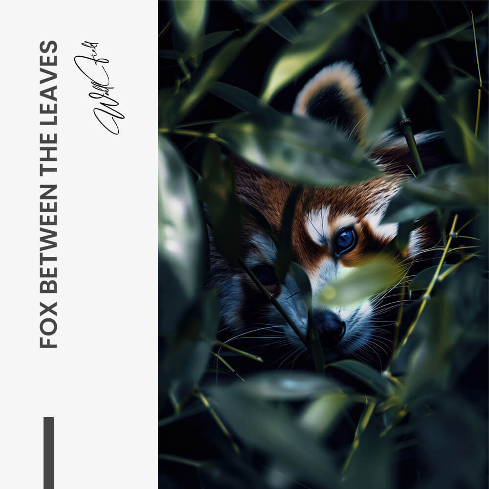 "Fox between the Leaves"