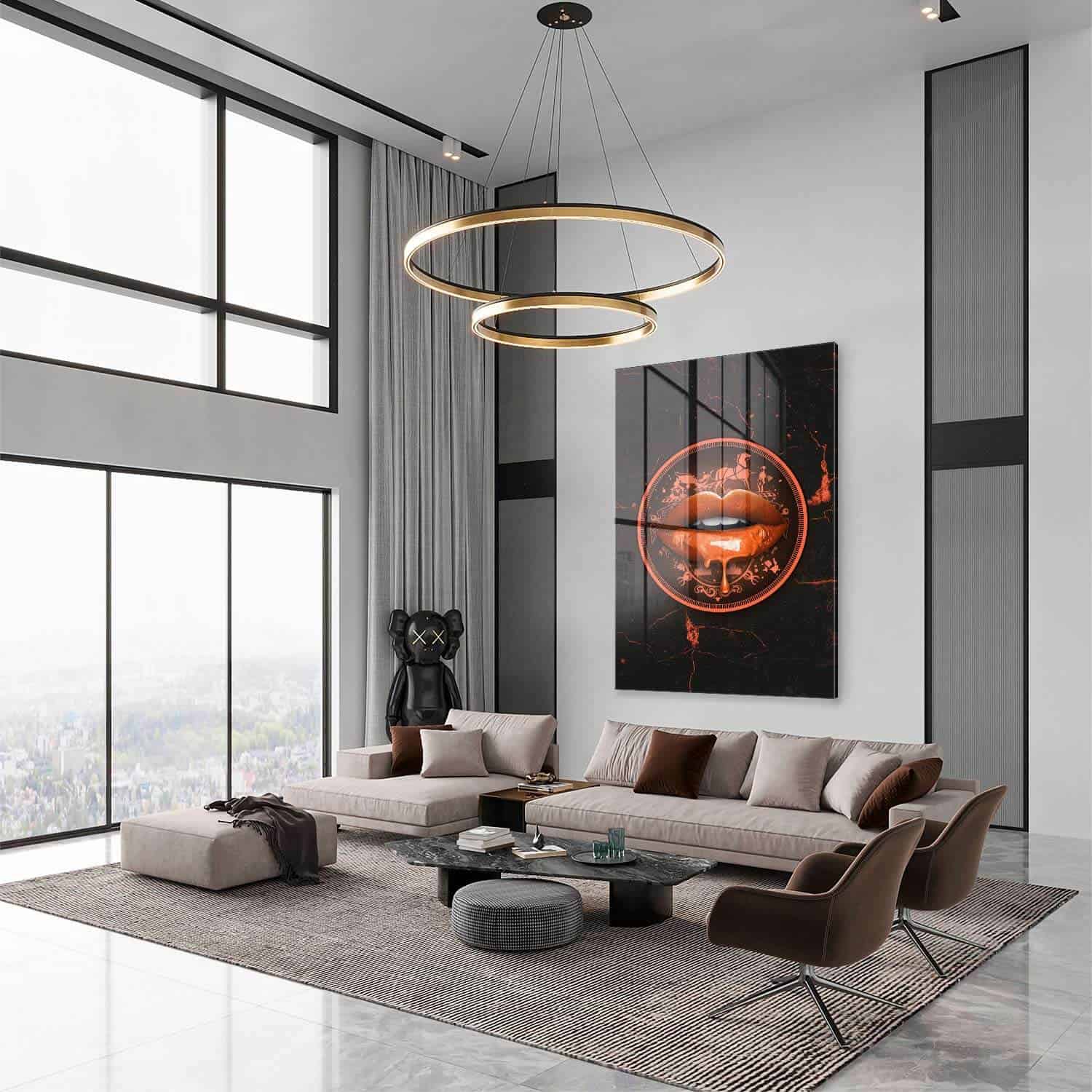 Designer Kiss - Vidrio