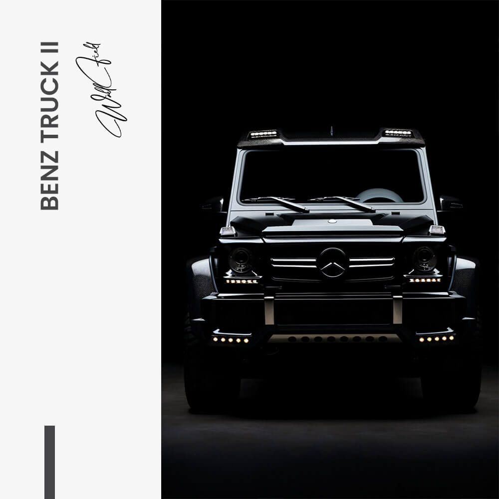 Benz Truck II – Vidrio