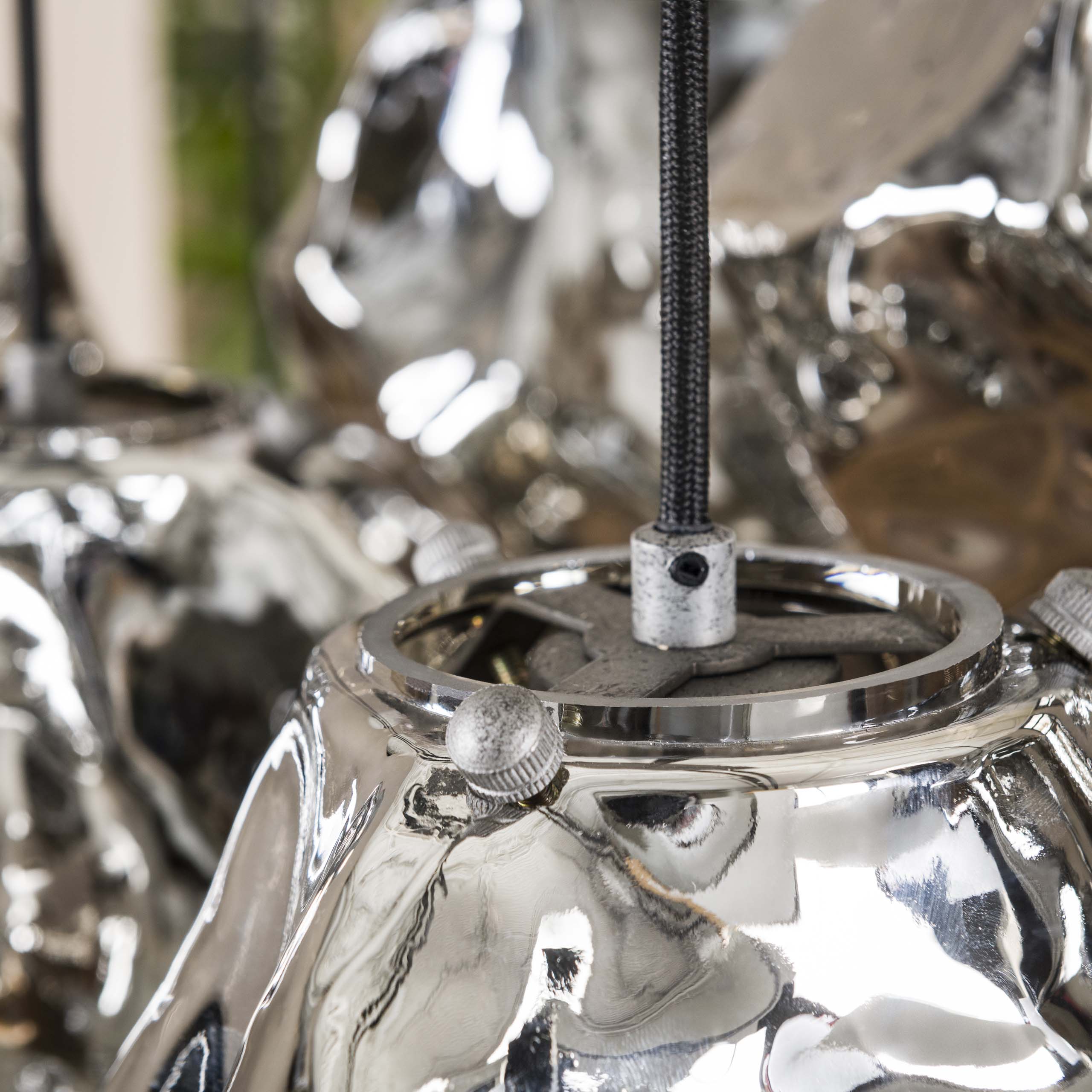 Lámpara colgante 7L Piedra