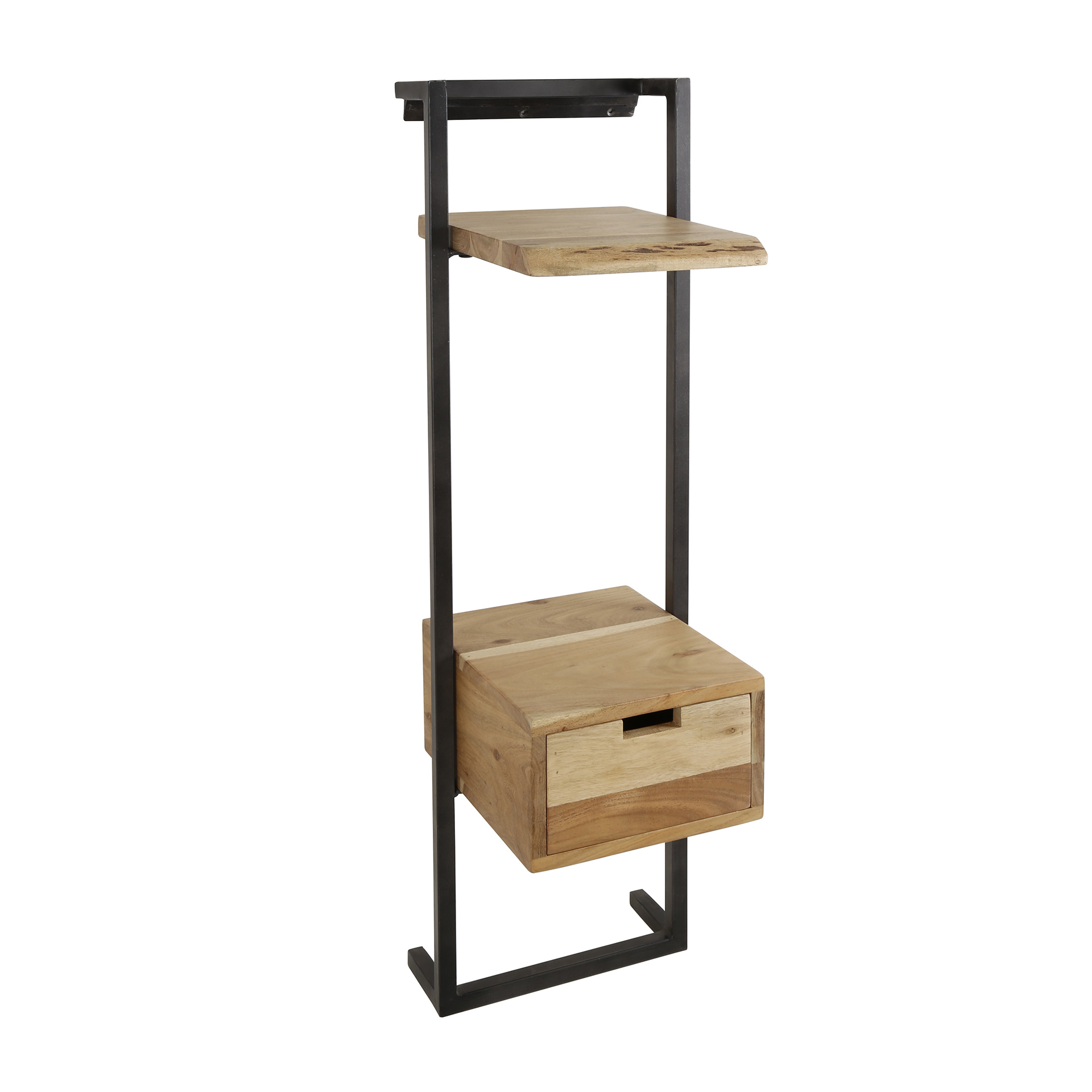 Mesita de noche air solid XS / Acacia maciza natural