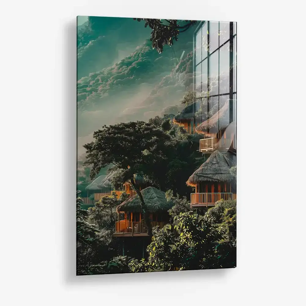 Jungle Stilt Haven – Vidrio