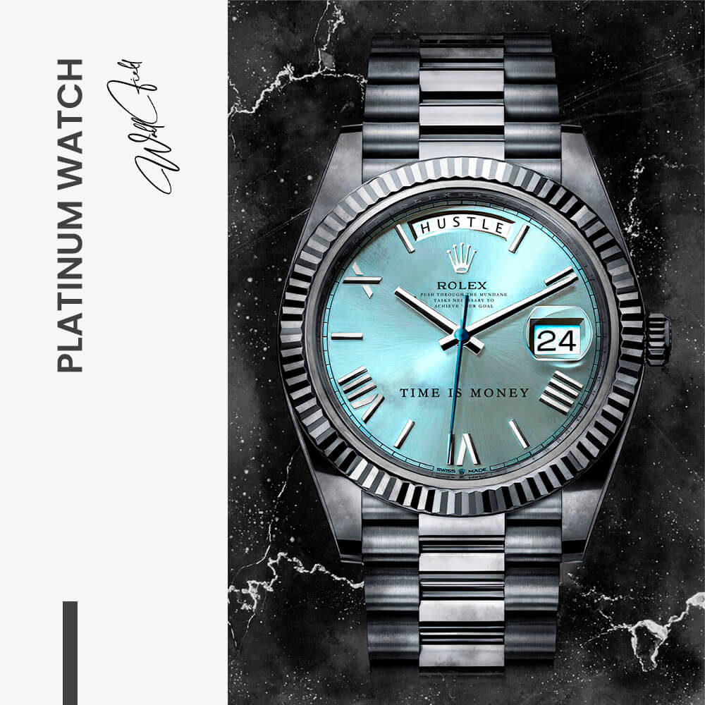 Platinum Watch – Vidrio