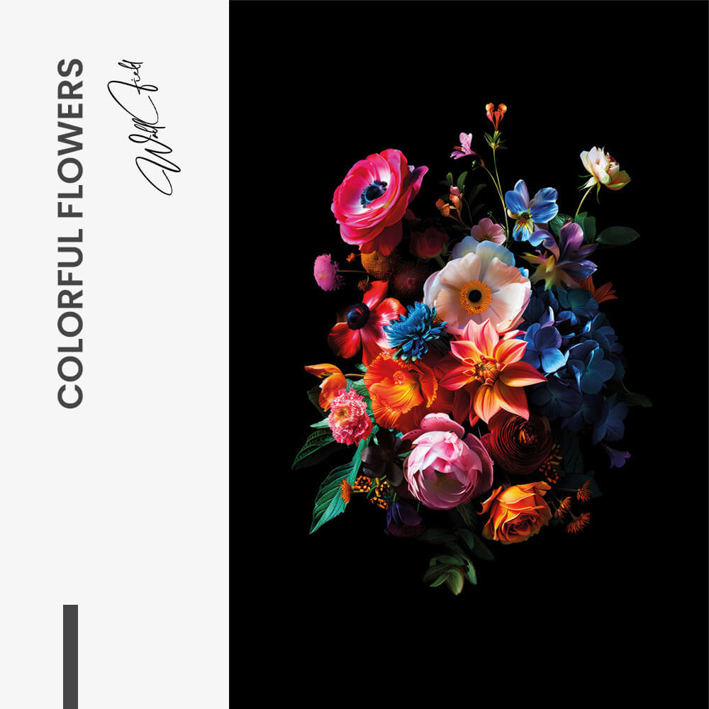 "Colorful Flowers"