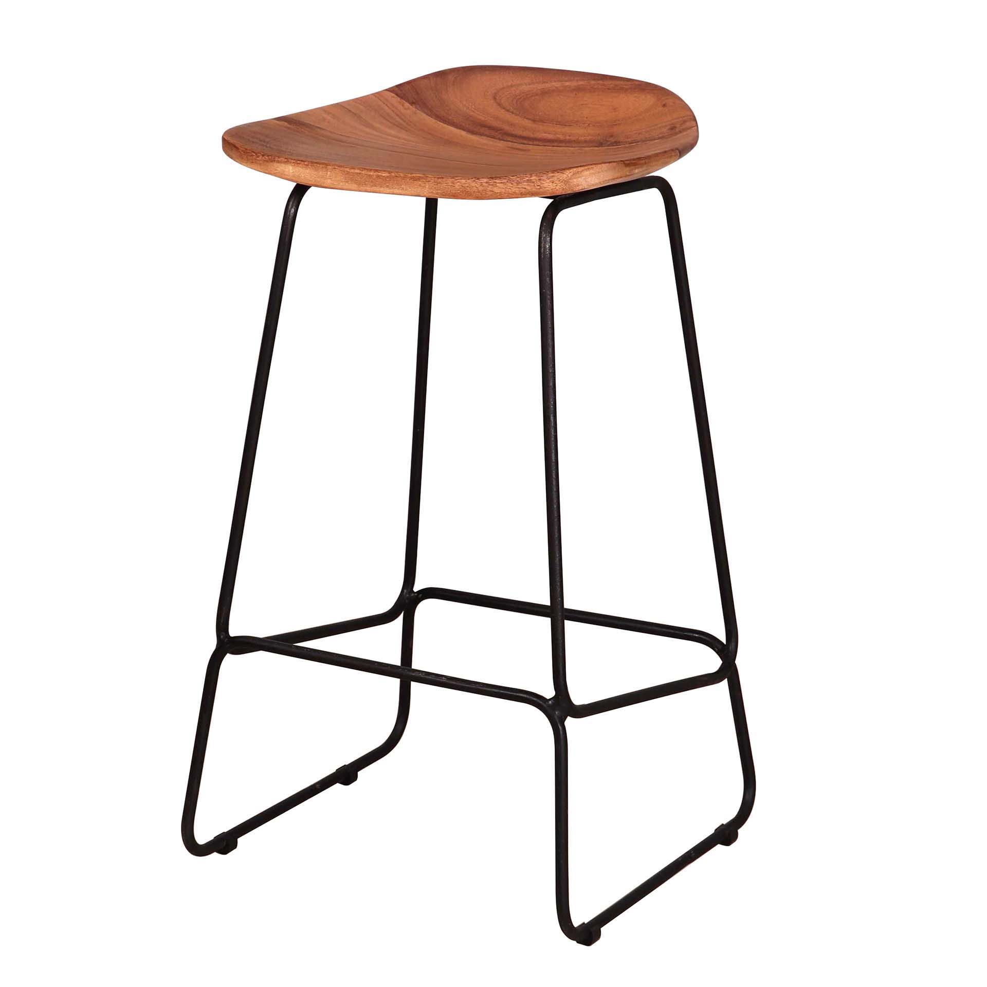 Taburete de bar madera ergo. VPE4 / Acacia maciza natural