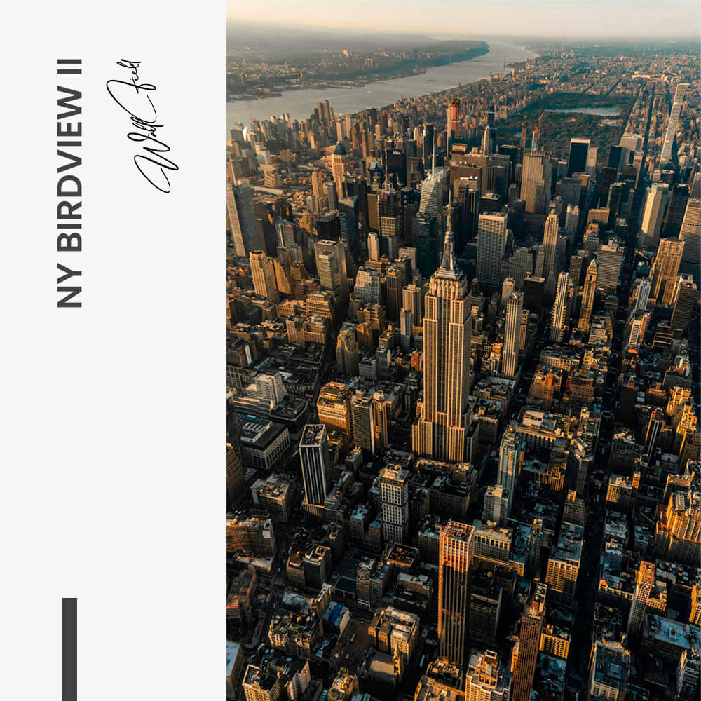 NY Birdview II – Vidrio