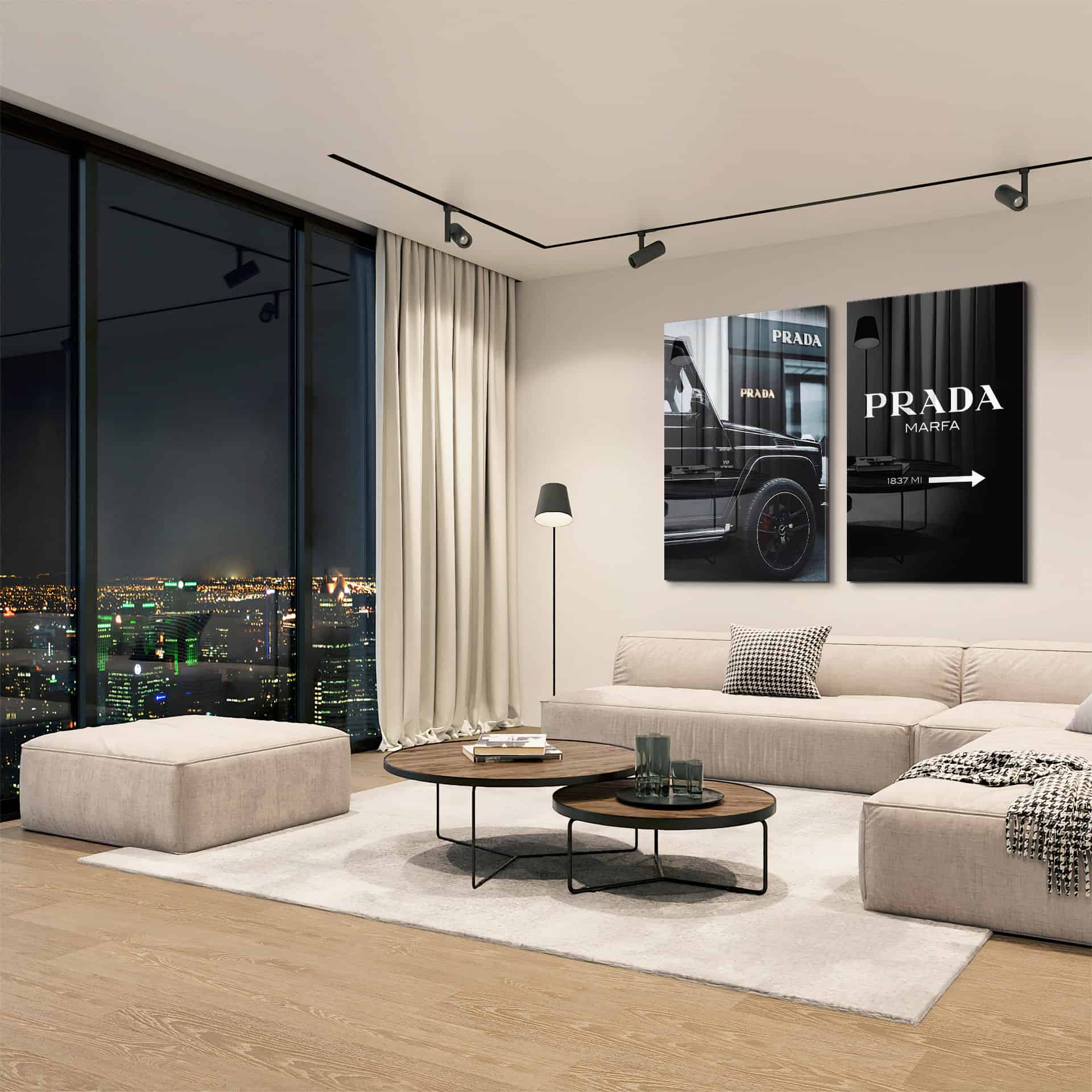 Bundle: "Prada Noir" (2x) - Vidrio