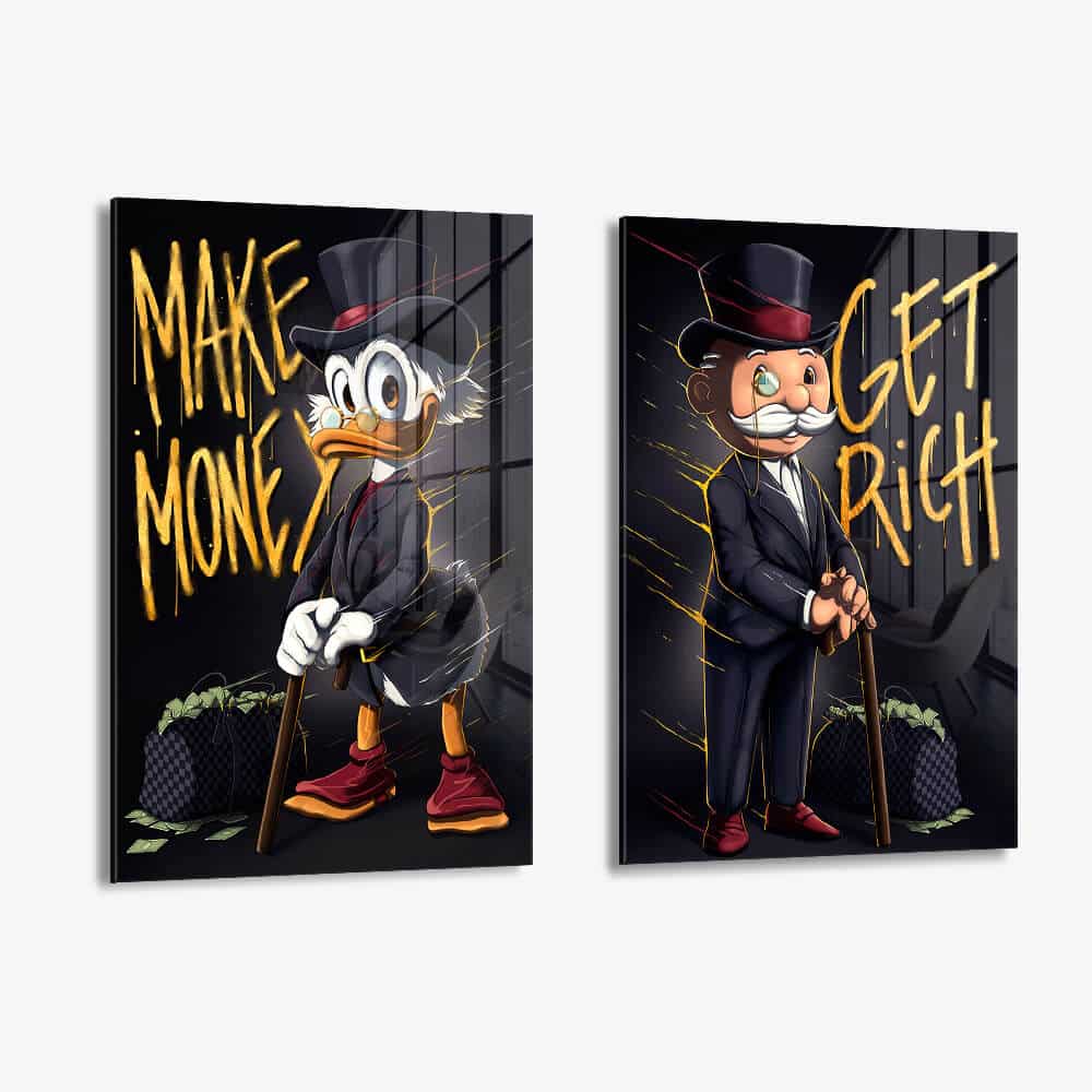 Bundle: "Wealthy Figures" (2x) – Vidrio