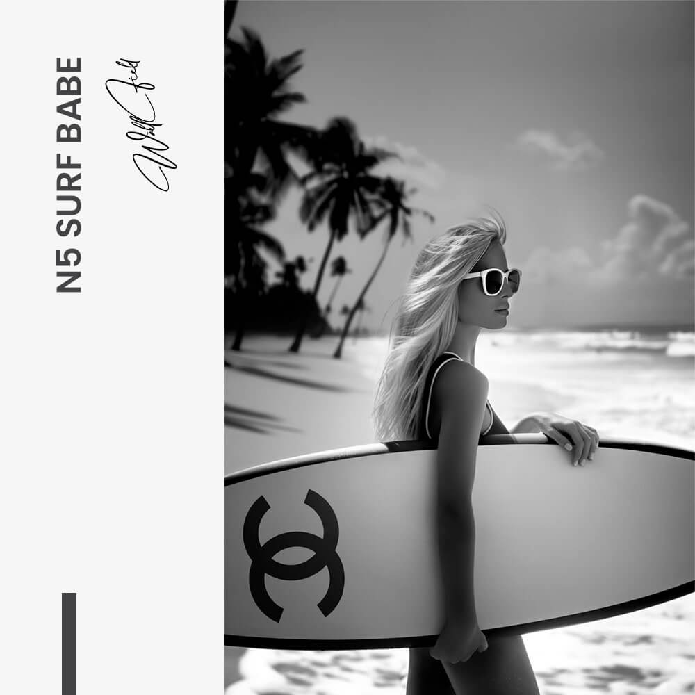 Surf Babe – Vidrio