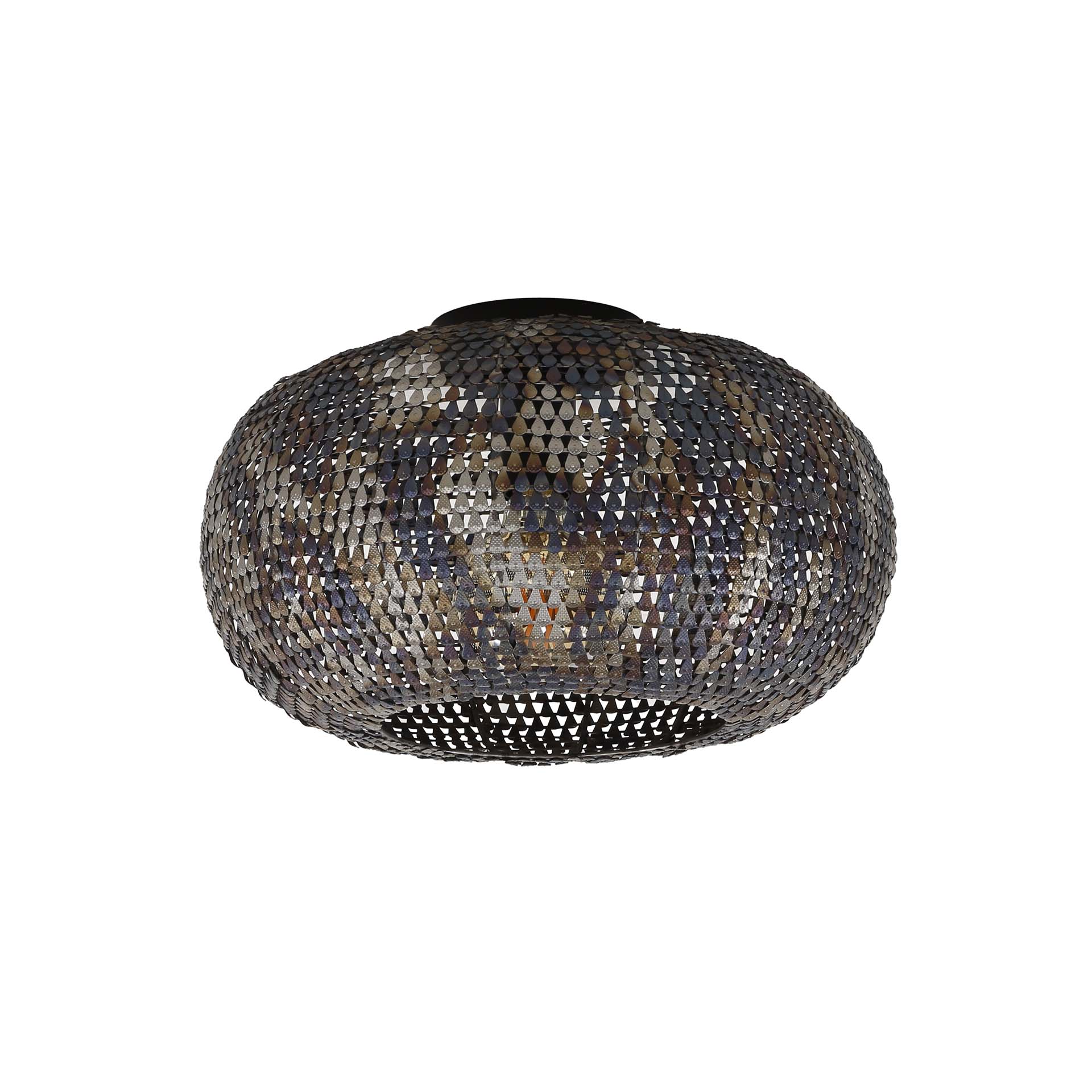 Plafón Ø40 armadura/Negro marrón