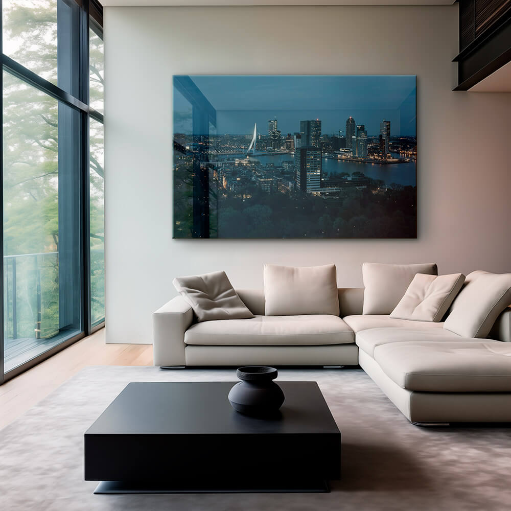 Rotterdam by Night – Glass