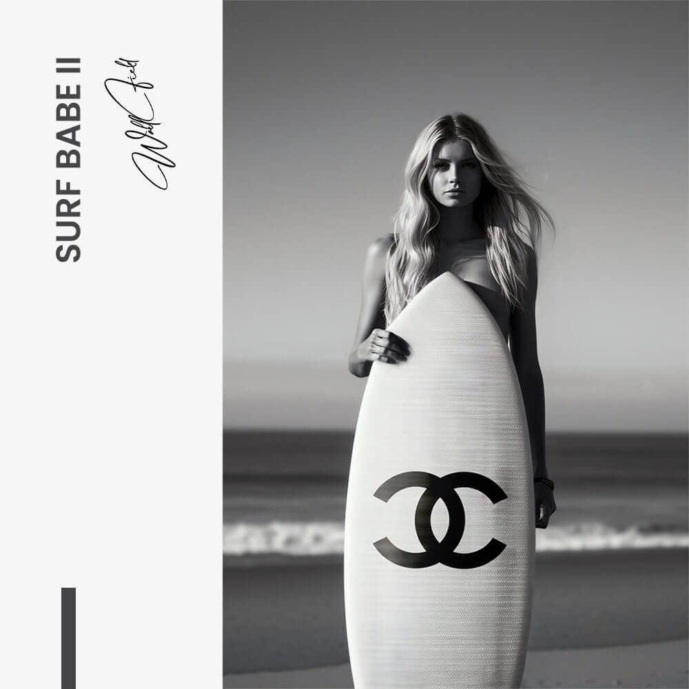 Surf Babe II – Vidrio