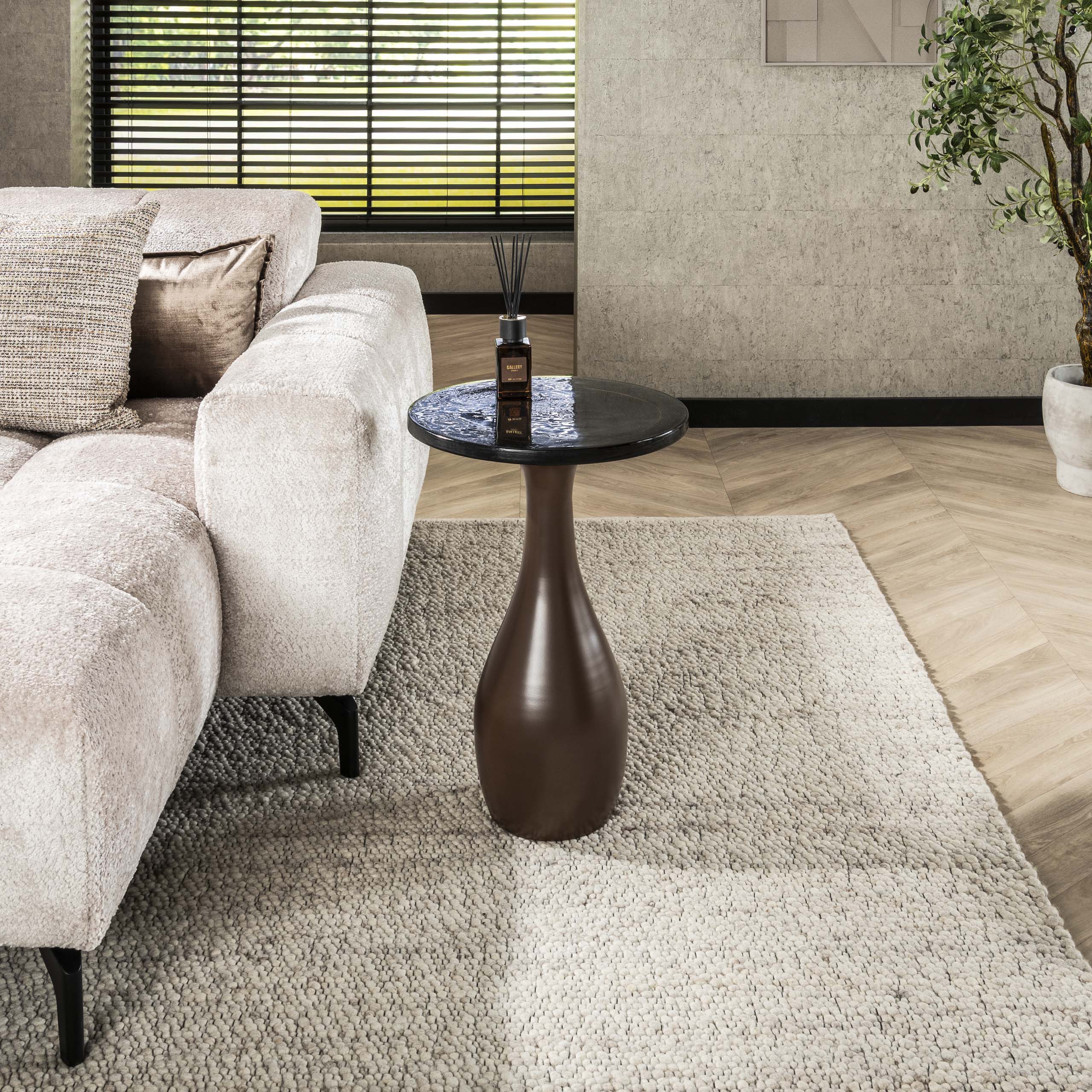 Mesa auxiliar Eclipse Drop M - Cobre antiguo