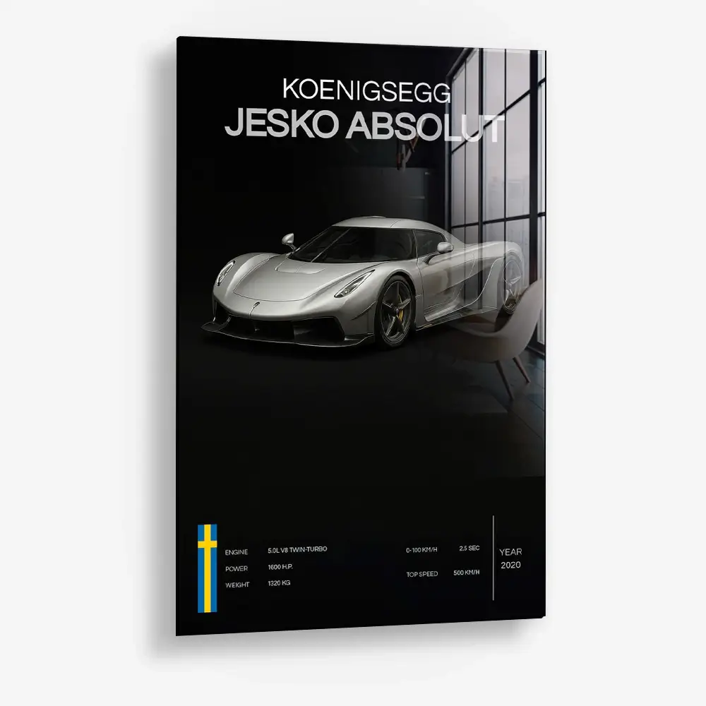 Hypercars – Koenigsegg Jesko Absolut – Vidrio