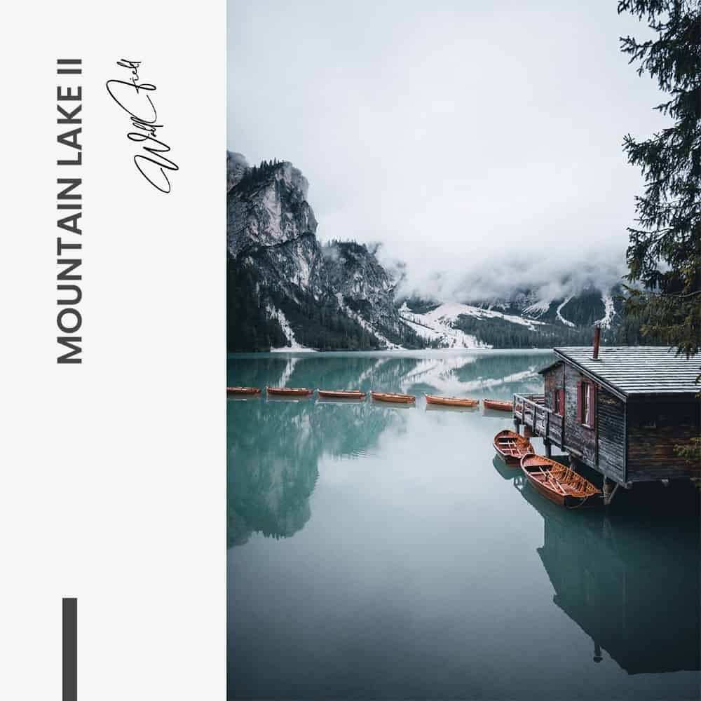 Mountain Lake II – Vidrio