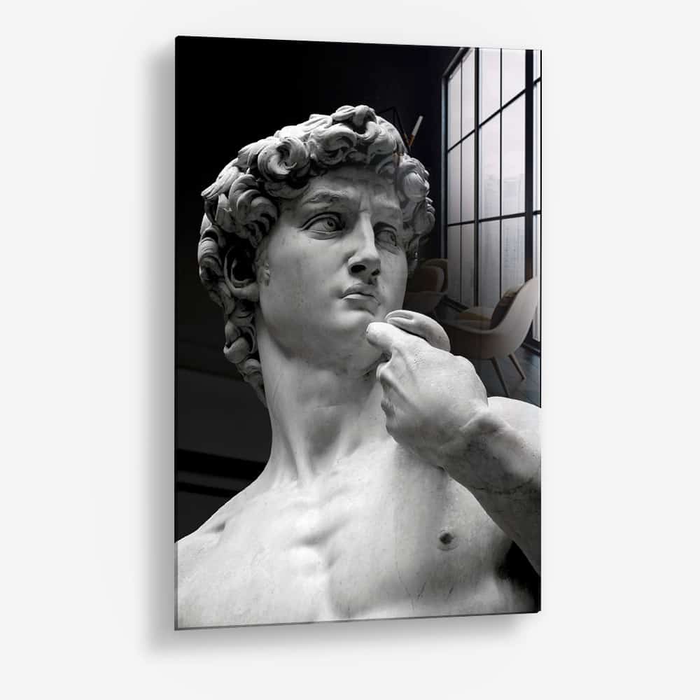 David of Michelangelo – Vidrio