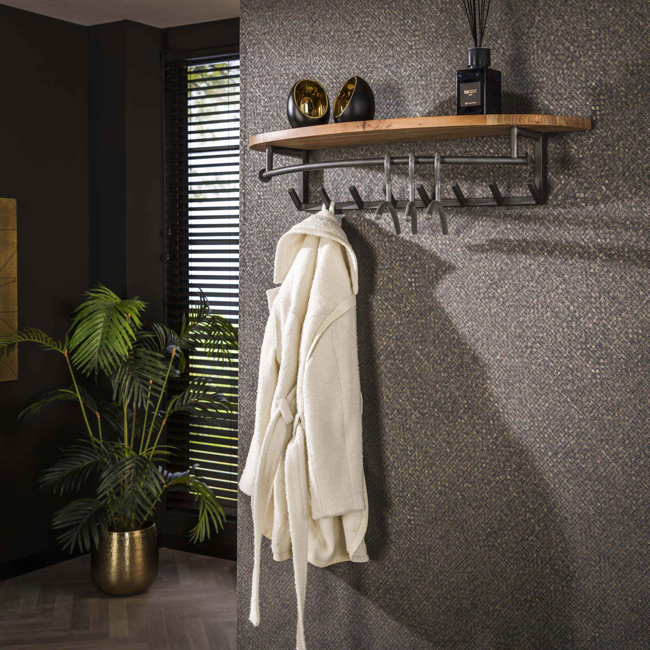 Perchero redondo 8 ganchos estante para paquetes / Macizo ac