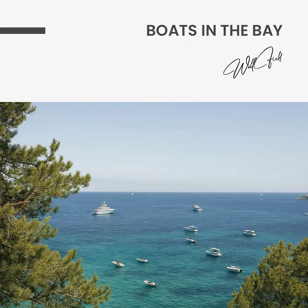 Boats in the Bay – Vidrio