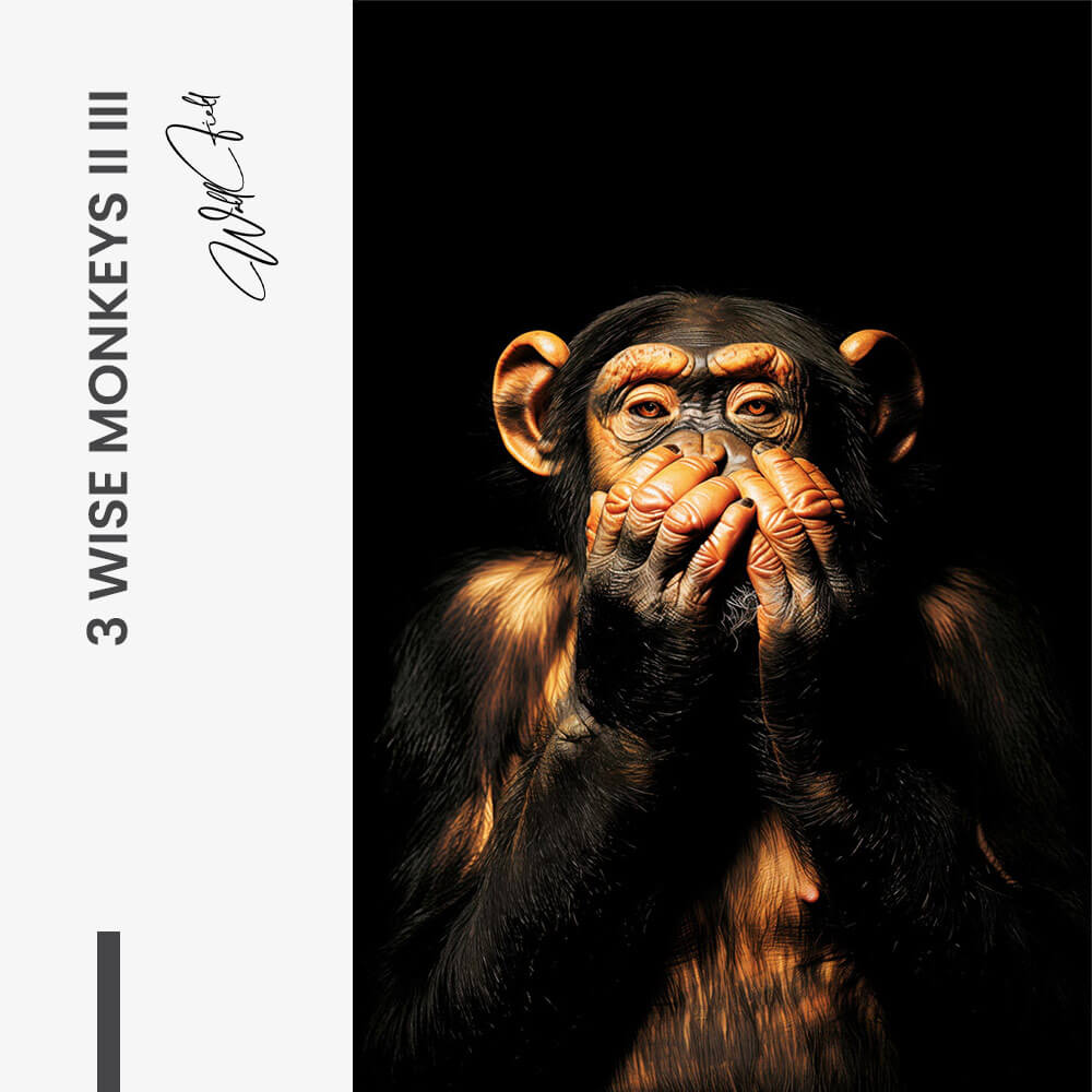 Bundle: "3 Wise Monkeys II" (3x)