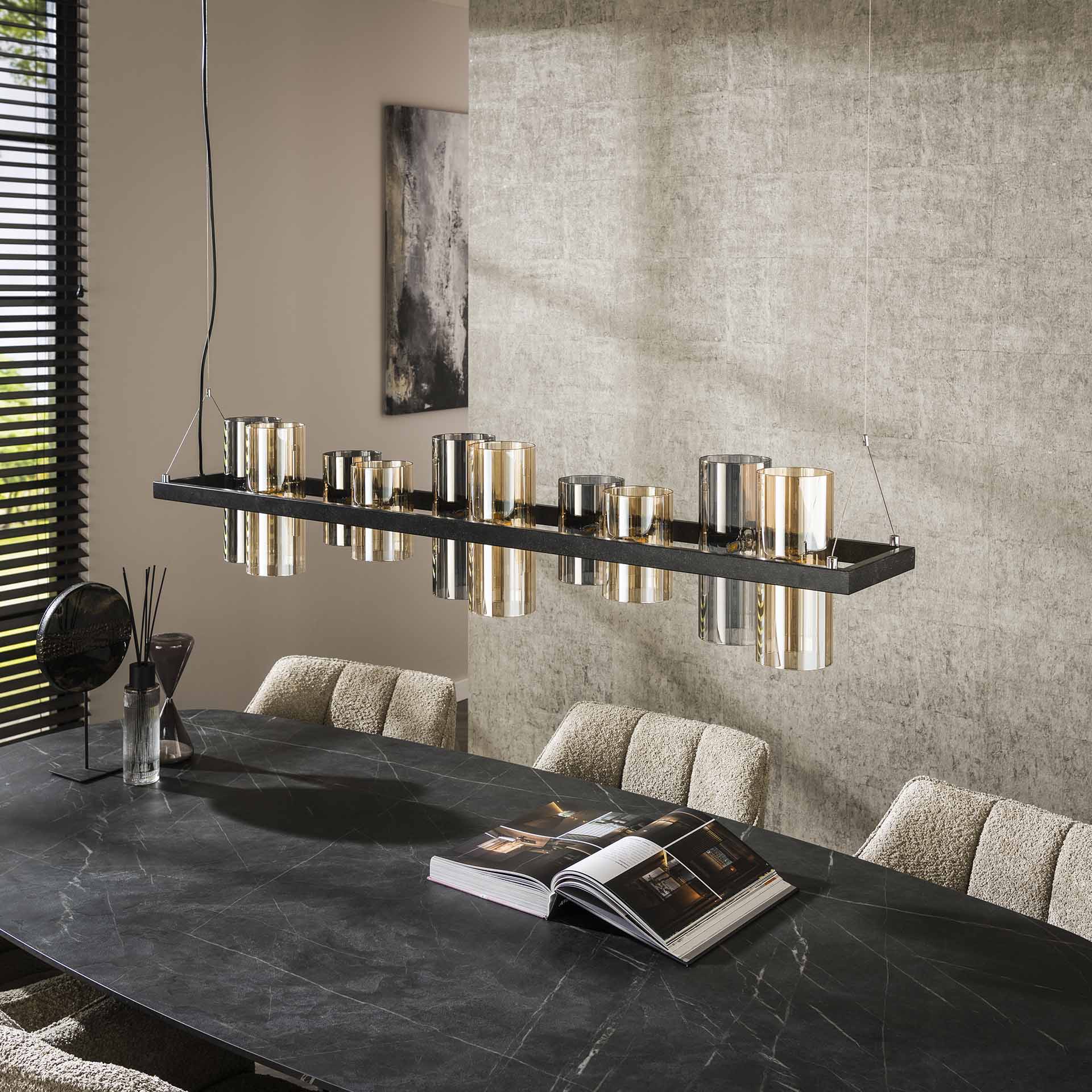 Lámparas colgantes de vidrio