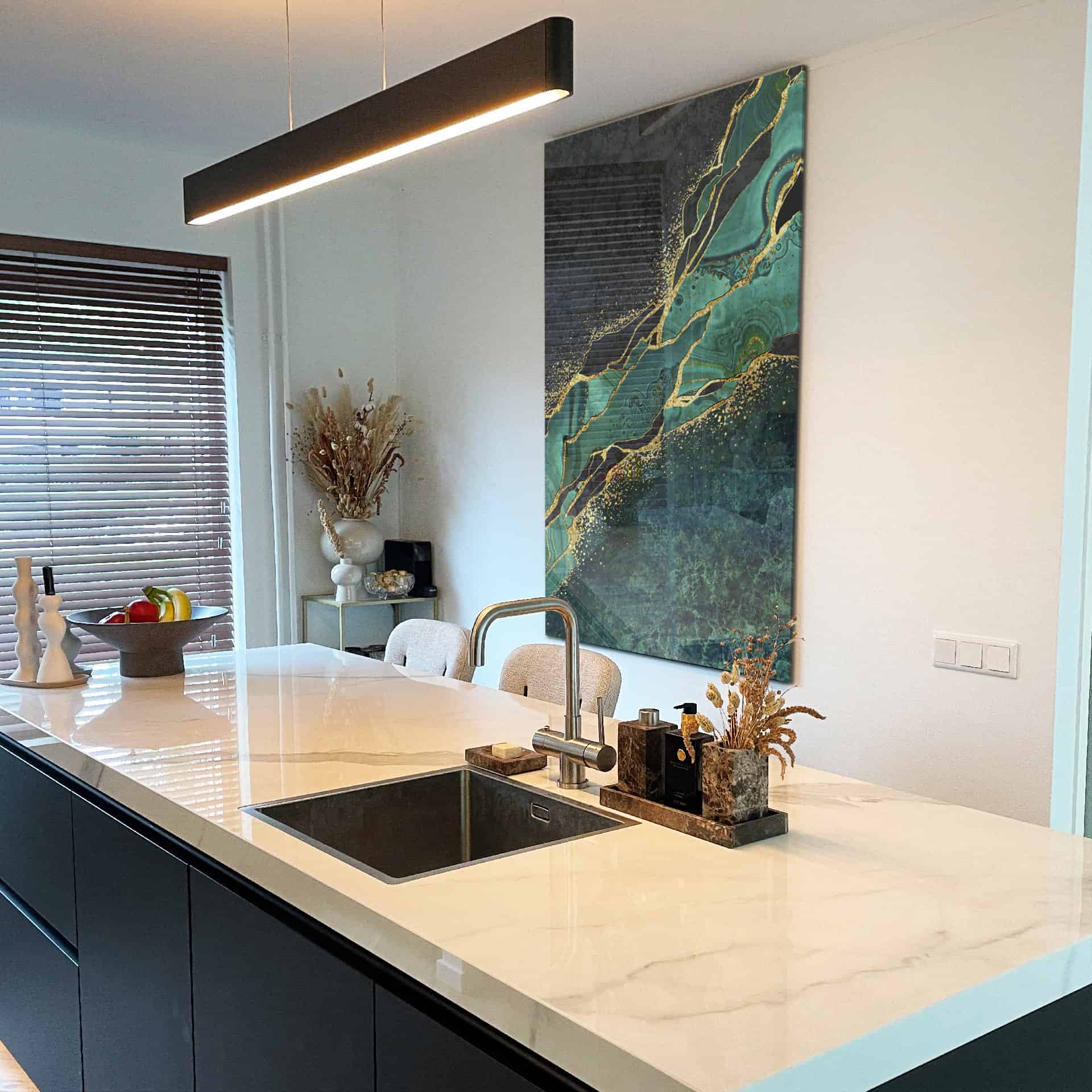 Green Marble - Vidrio