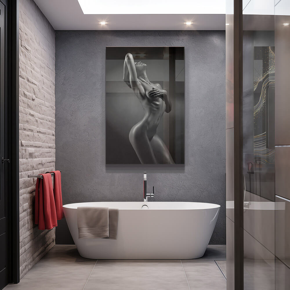 Body Black White – Vidrio