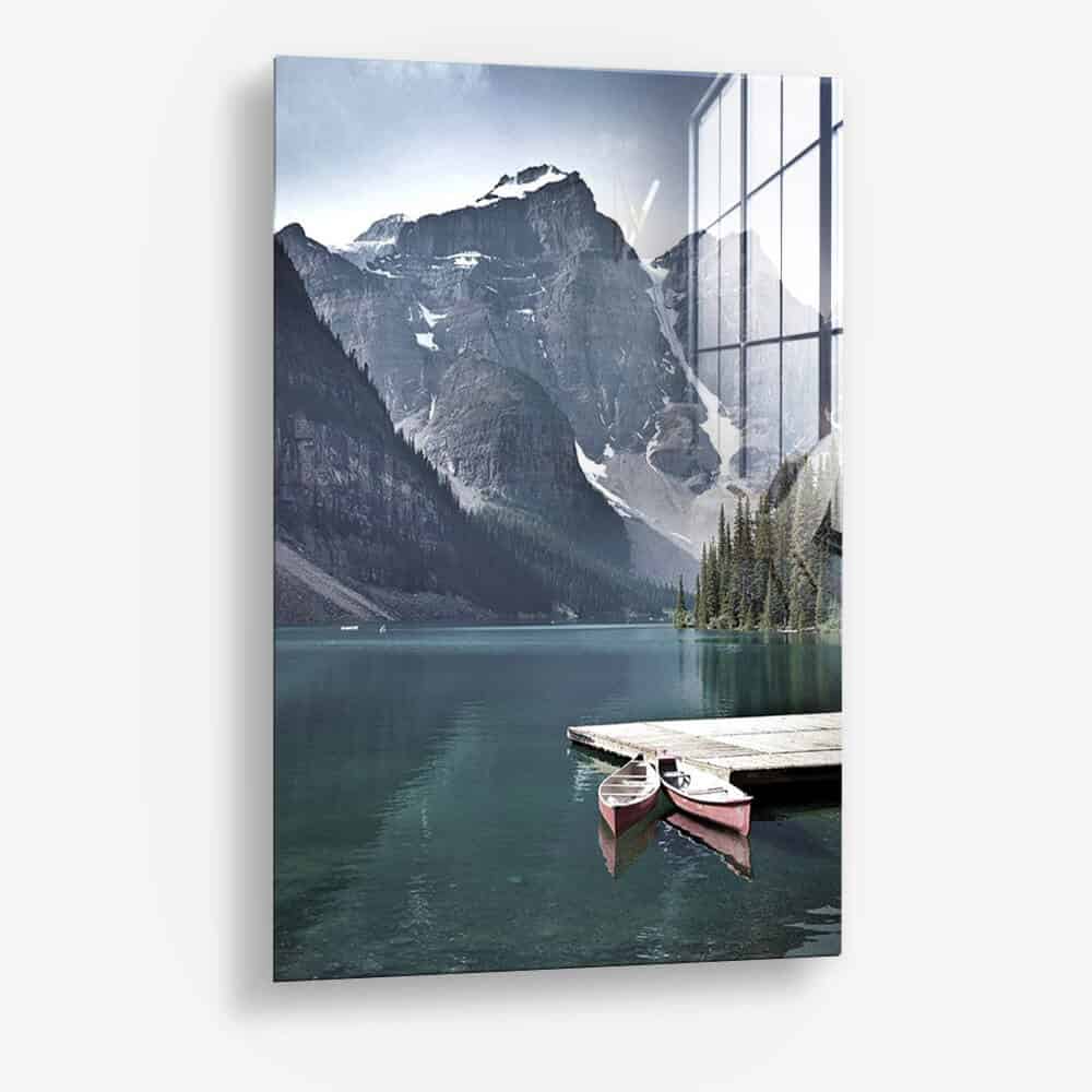 Mountain Lake - Vidrio