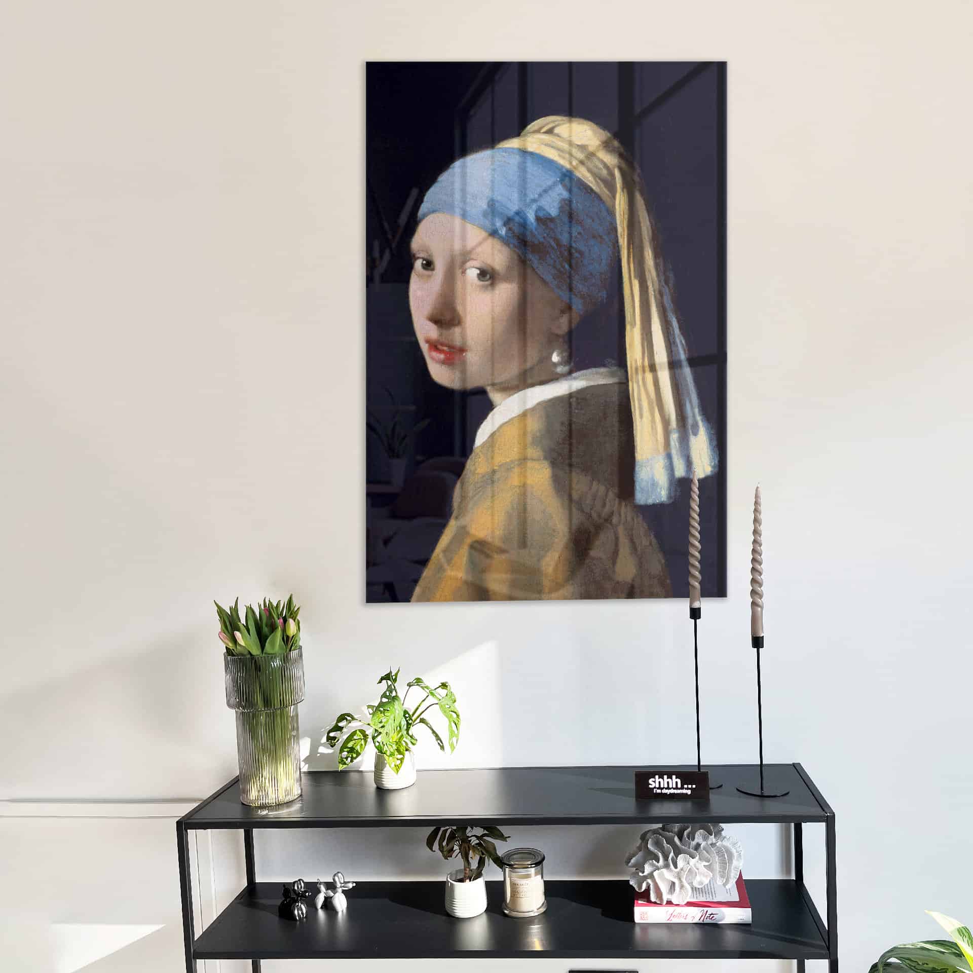 Girl With A Pearl Earring - Vidrio