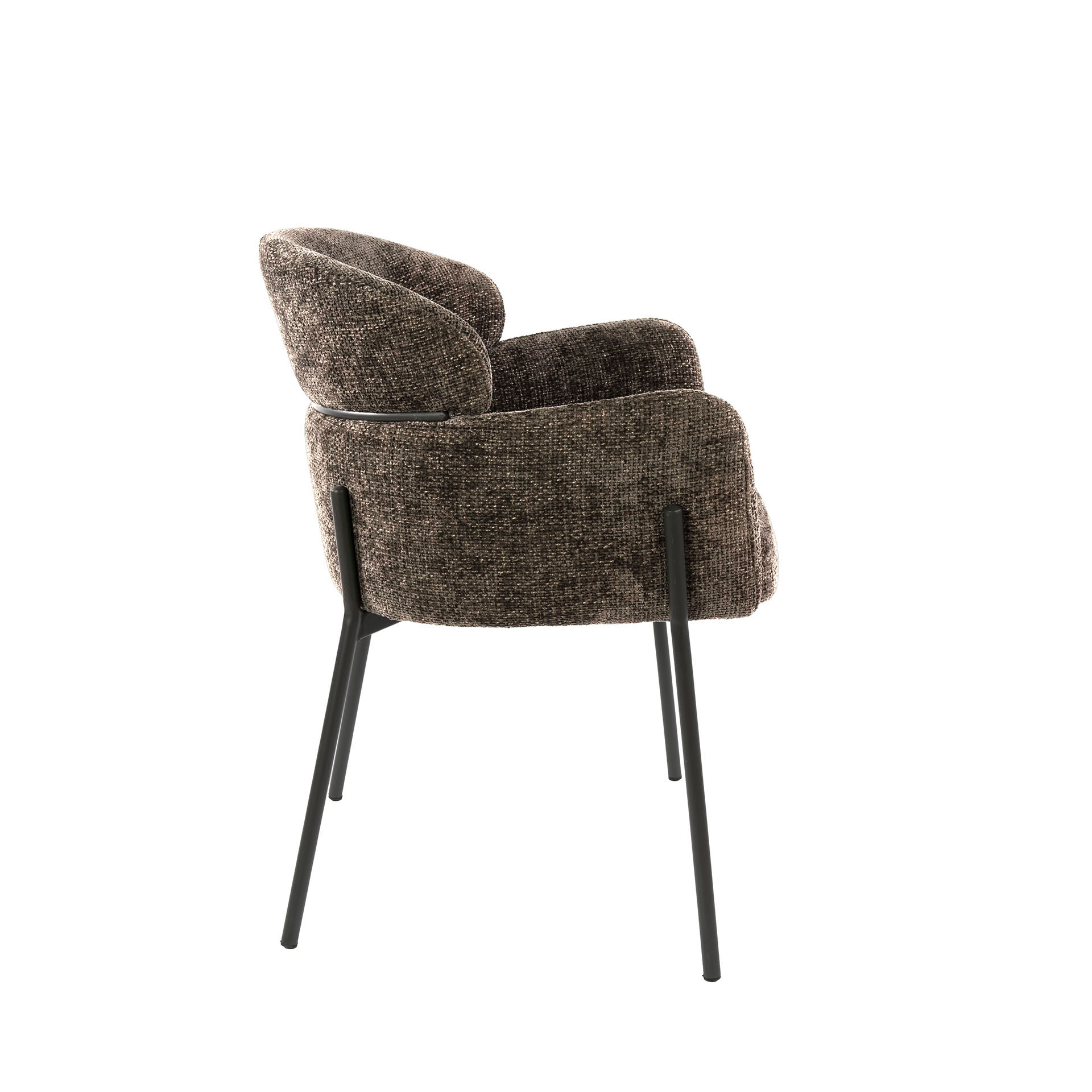 Armchair Curva - packed per 2 - Hoven taupe