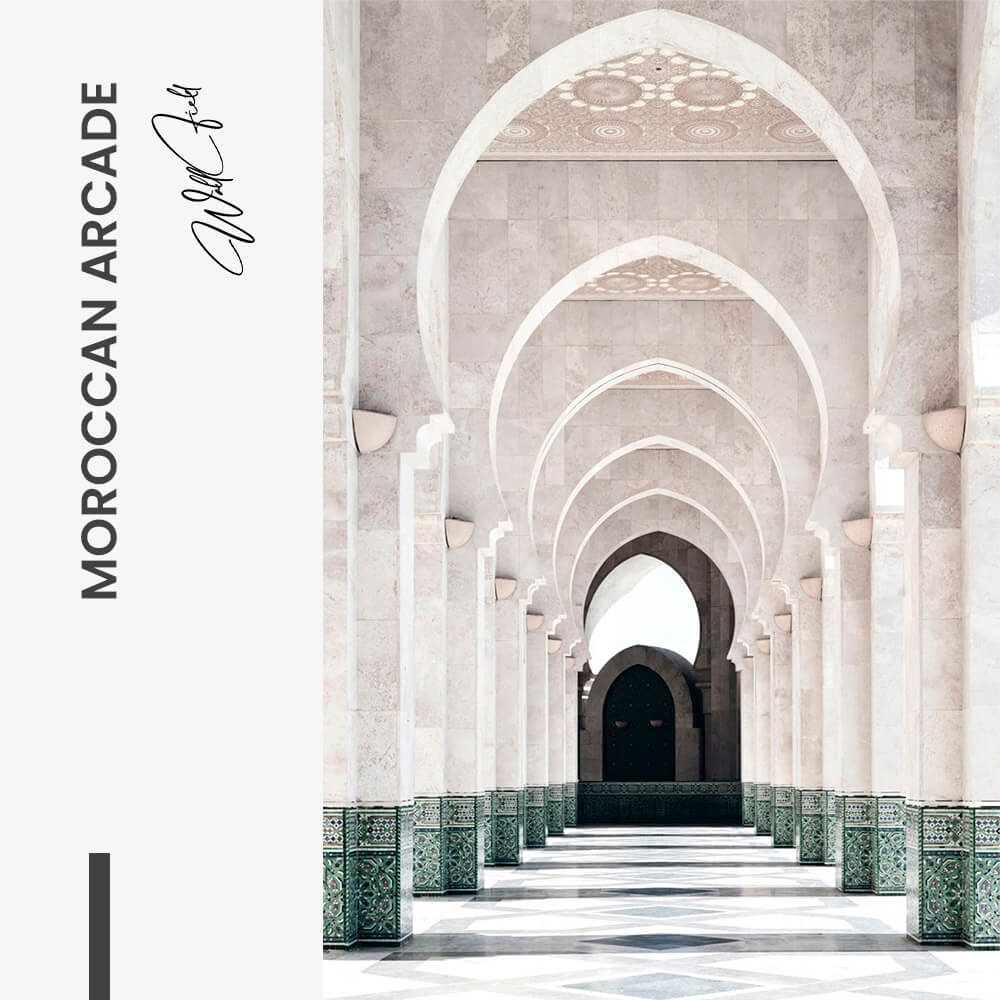Moroccan Arcade – Vidrio