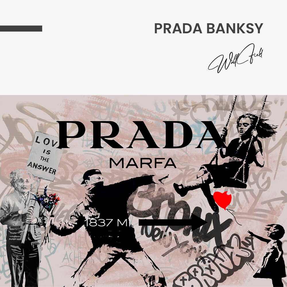 Prada Banksy – Vidrio