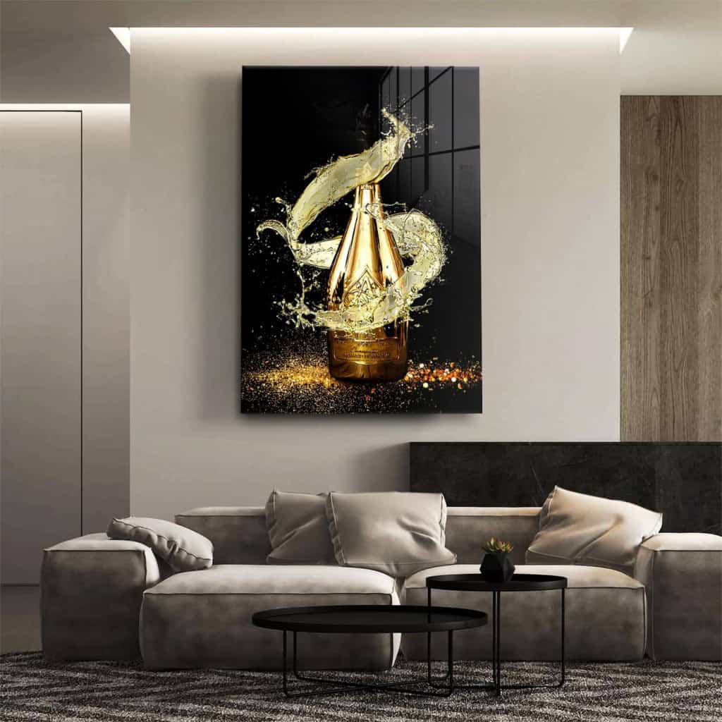 Bottle Of Gold - Vidrio