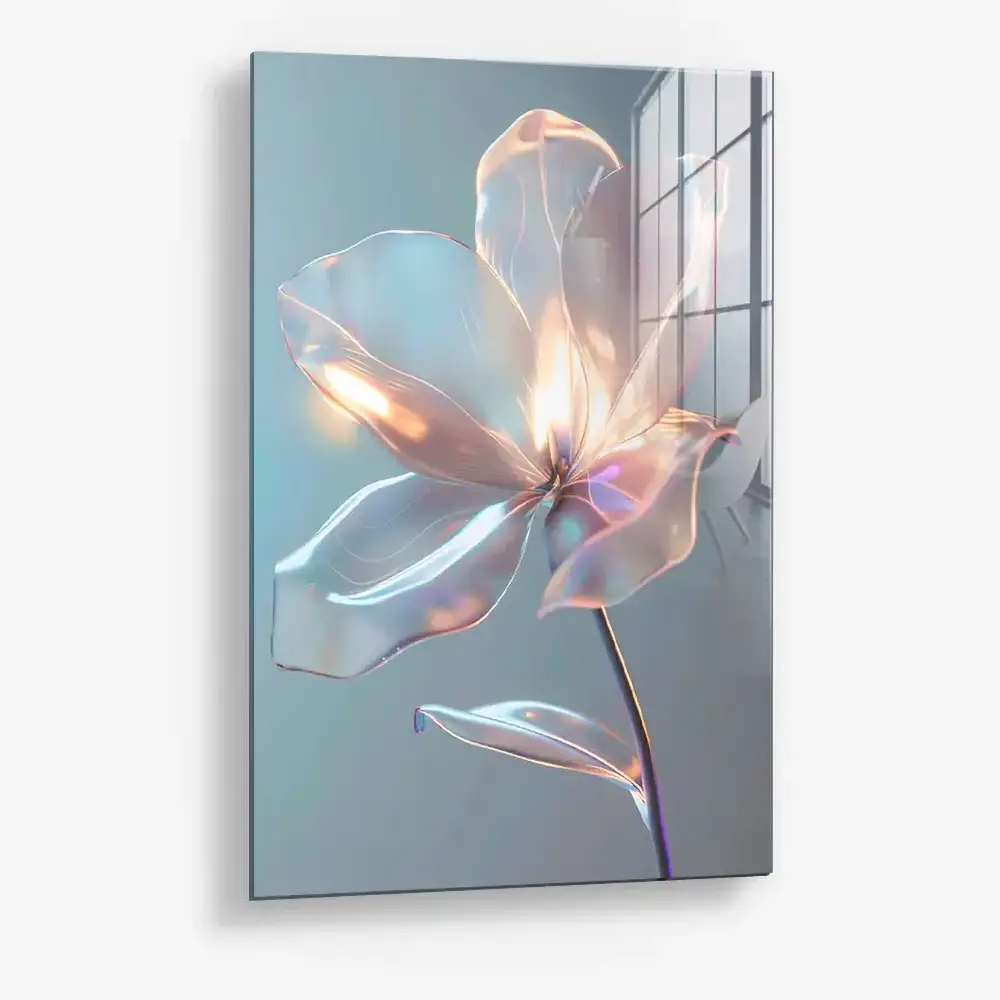 Iridescent Bloom – Vidrio