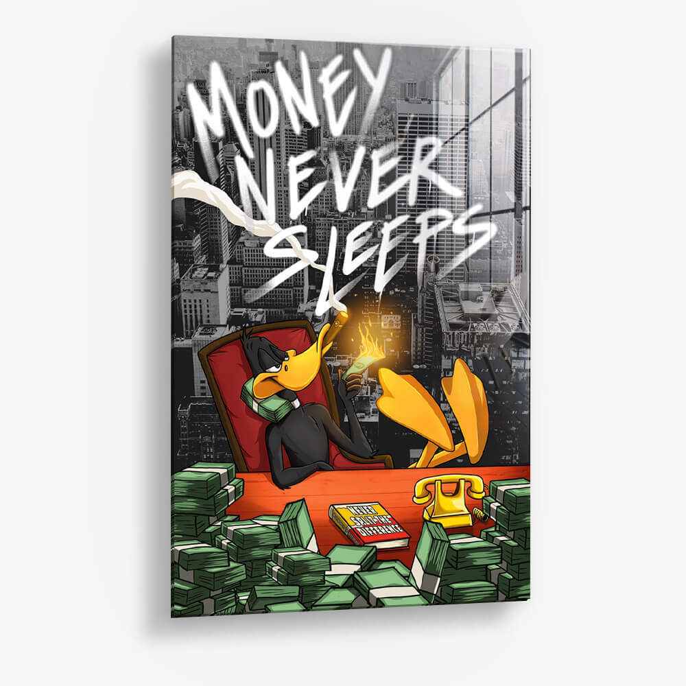 Money Never Sleeps – Vidrio
