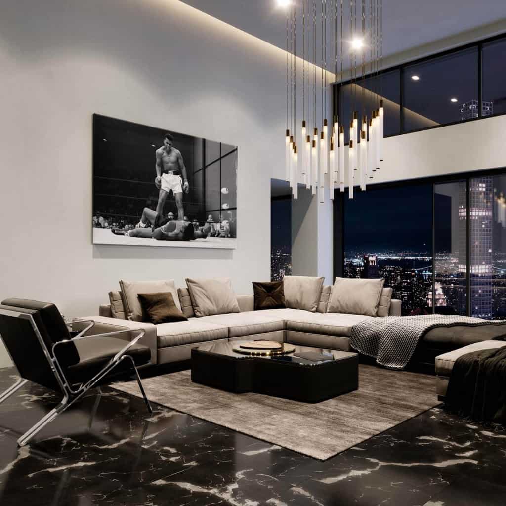 Muhammad Ali vs Sonny - Vidrio