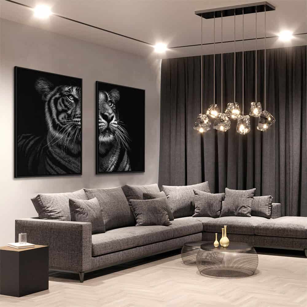 Bundle: "B&W Tiger" (2x)