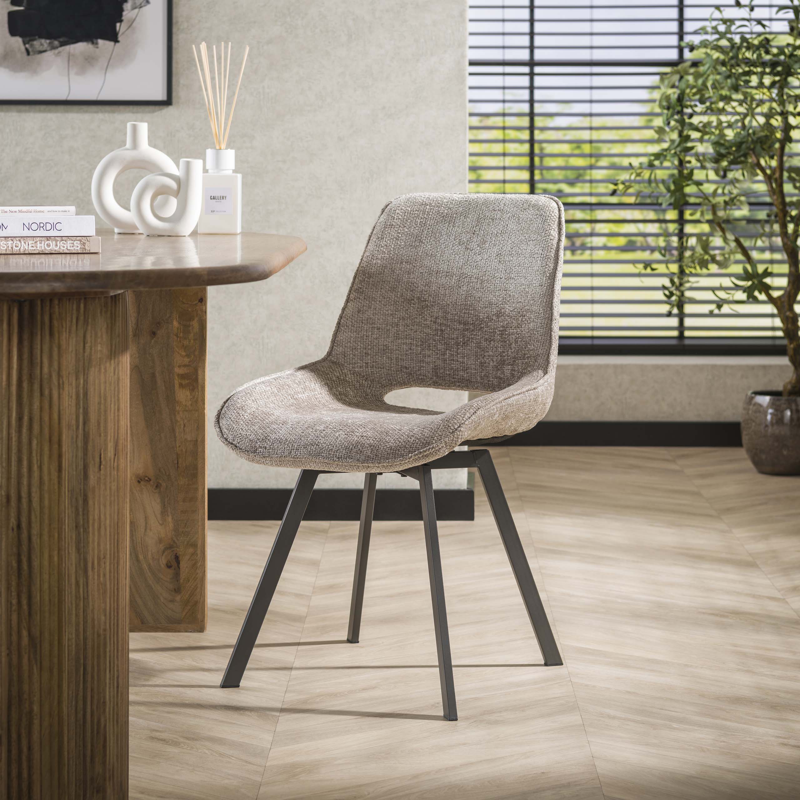 Silla giratoria giratoria - embalado por 4 - Hoven arena