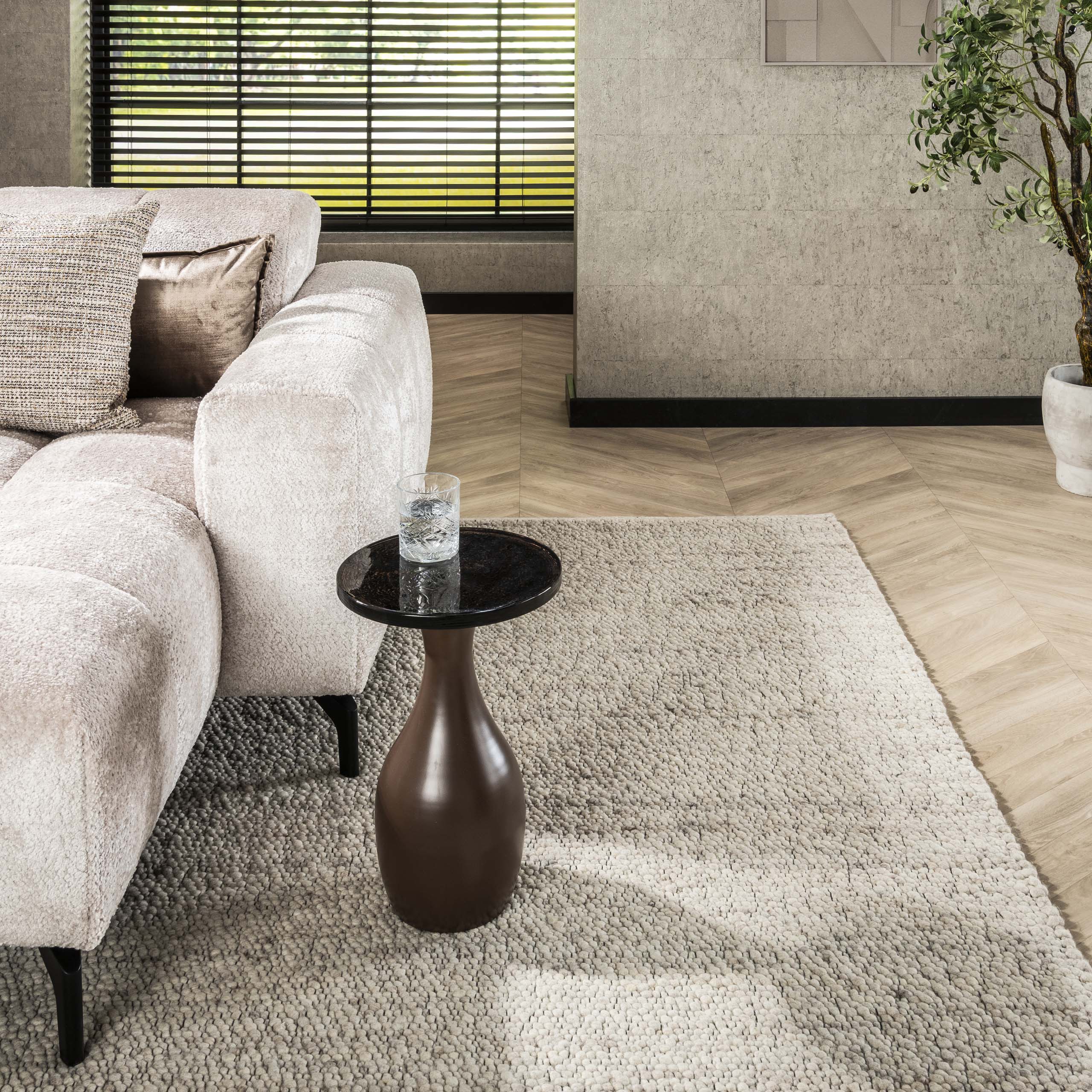 Mesa auxiliar Eclipse Drop S - Cobre antiguo